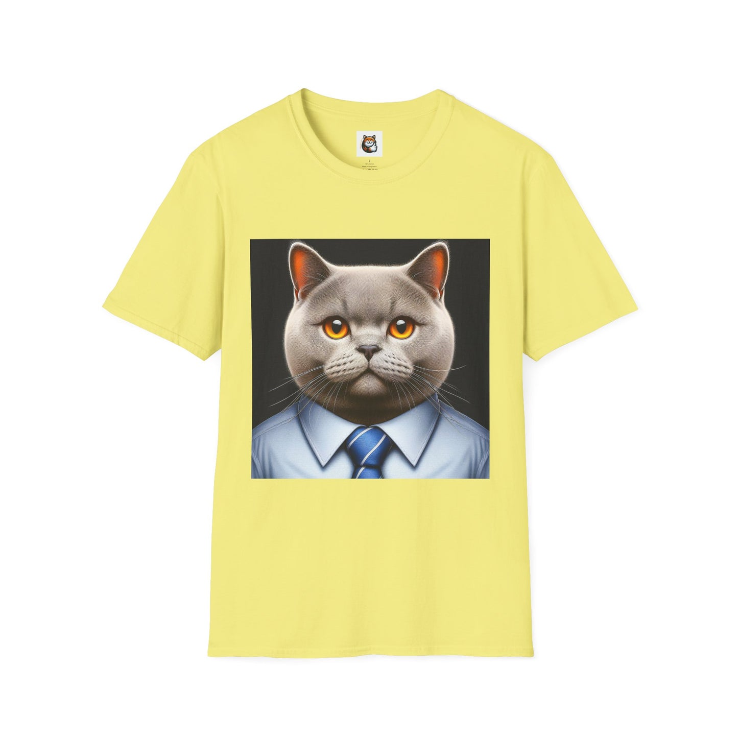 British Shorthair Unisex Softstyle T-Shirt