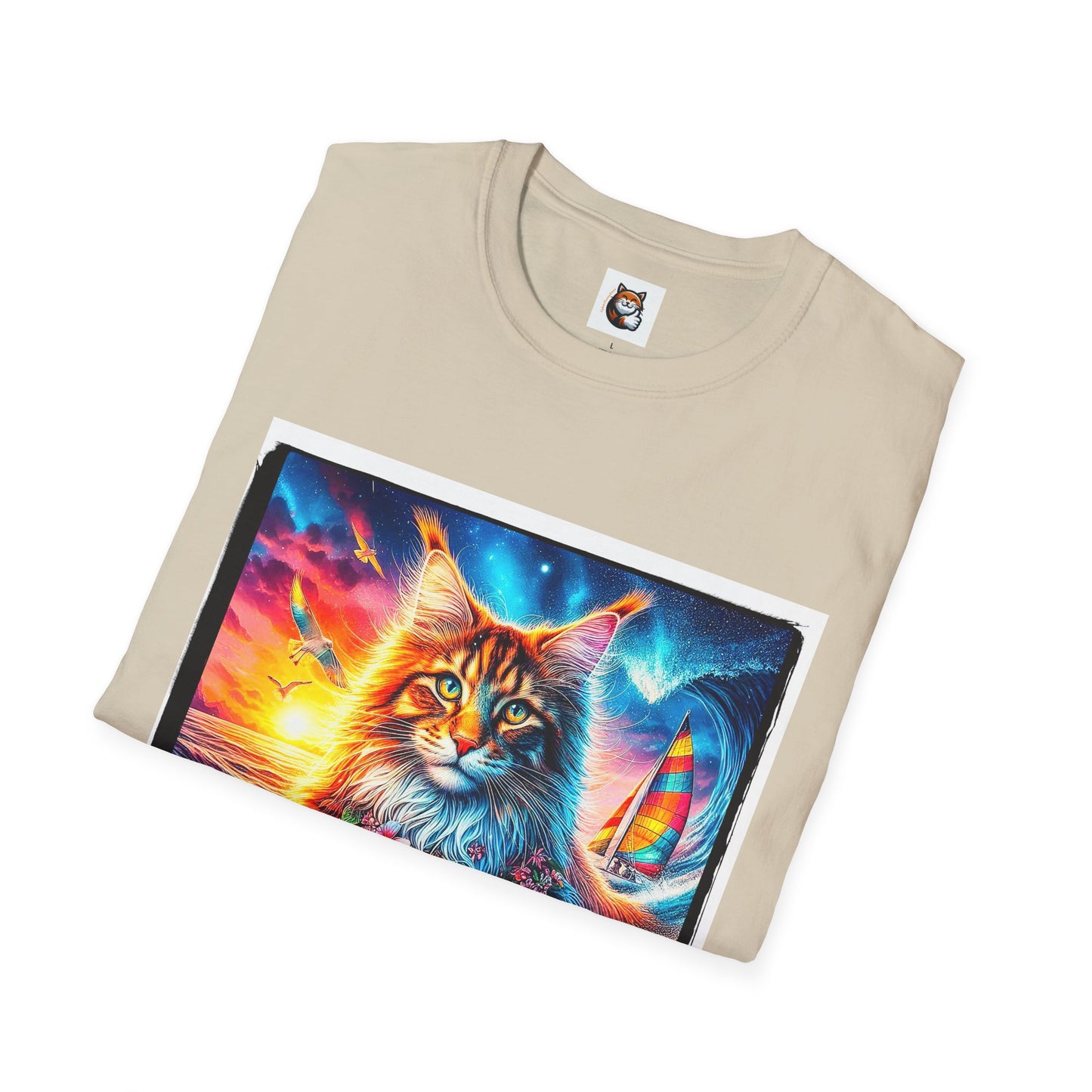 Maine Coon Unisex Softstyle T-Shirt