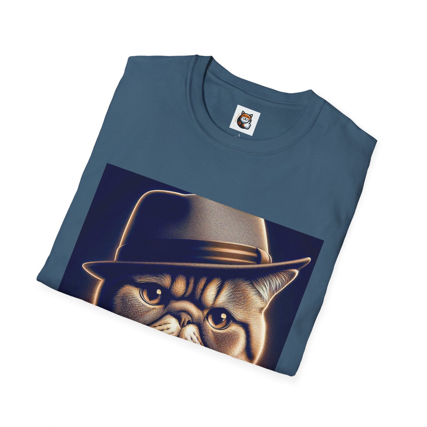 Exotic Shorthair Cat Unisex Softstyle T-Shirt