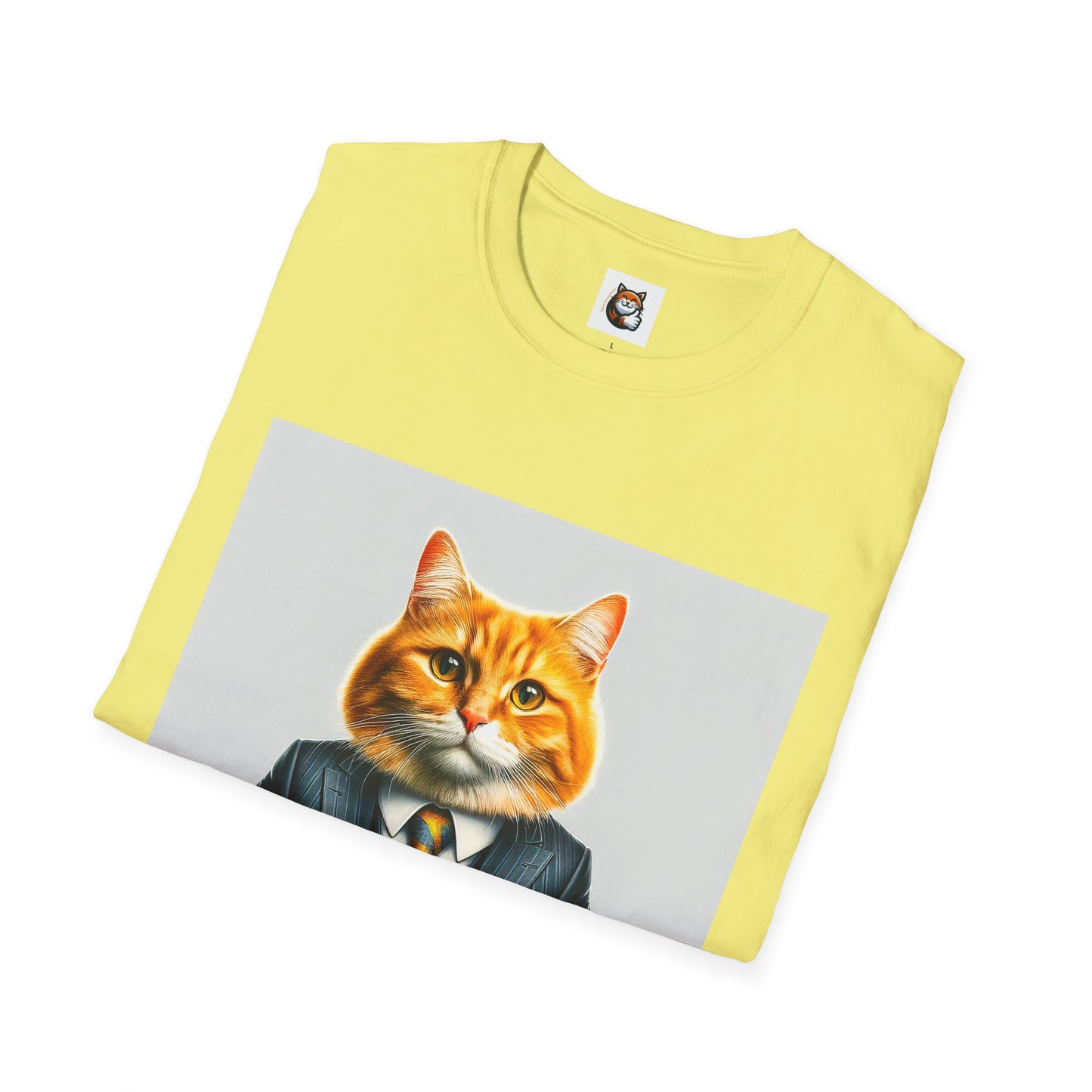 Domestic Cat Unisex Softstyle T-Shirt