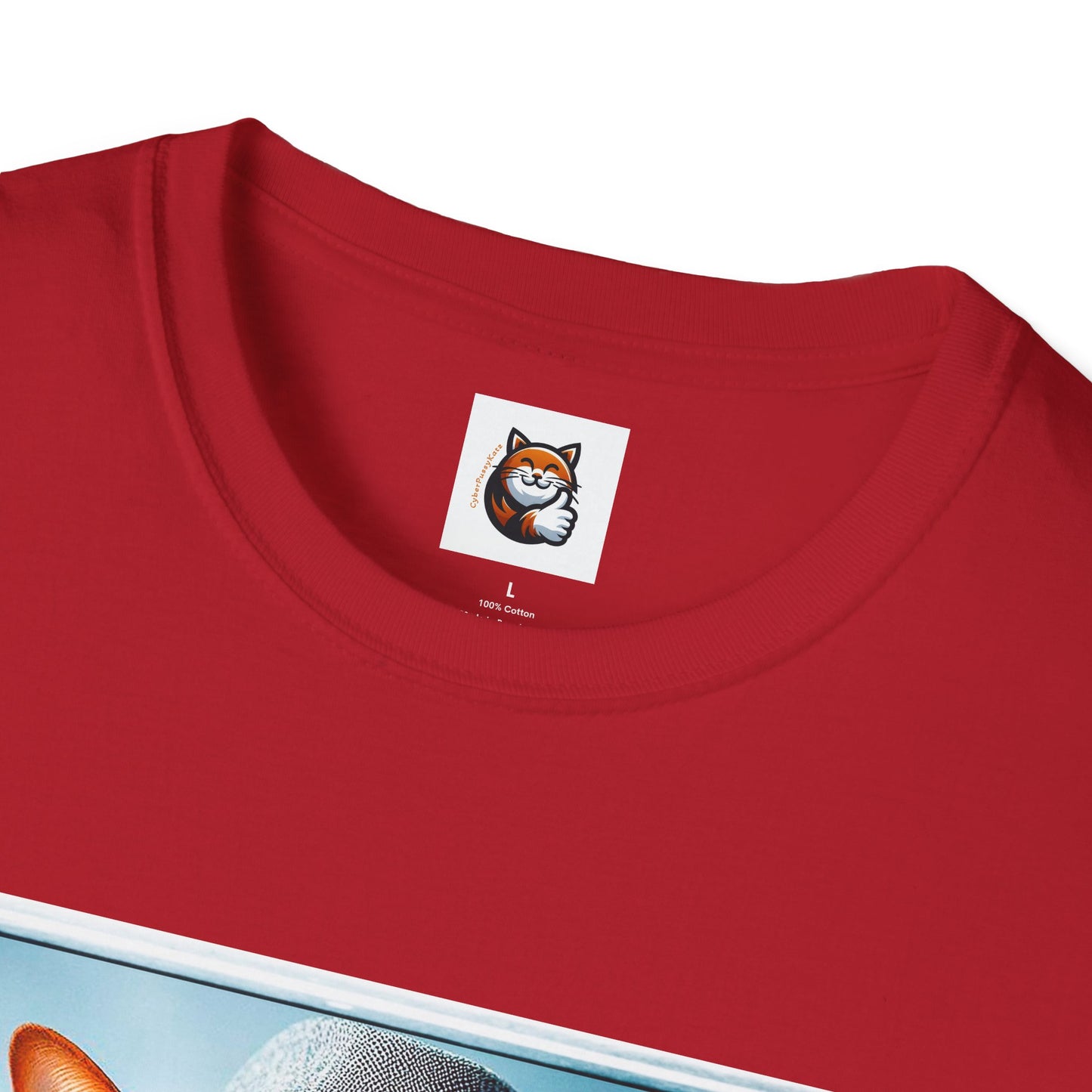 Abyssinian bow tie Softstyle T-Shirt