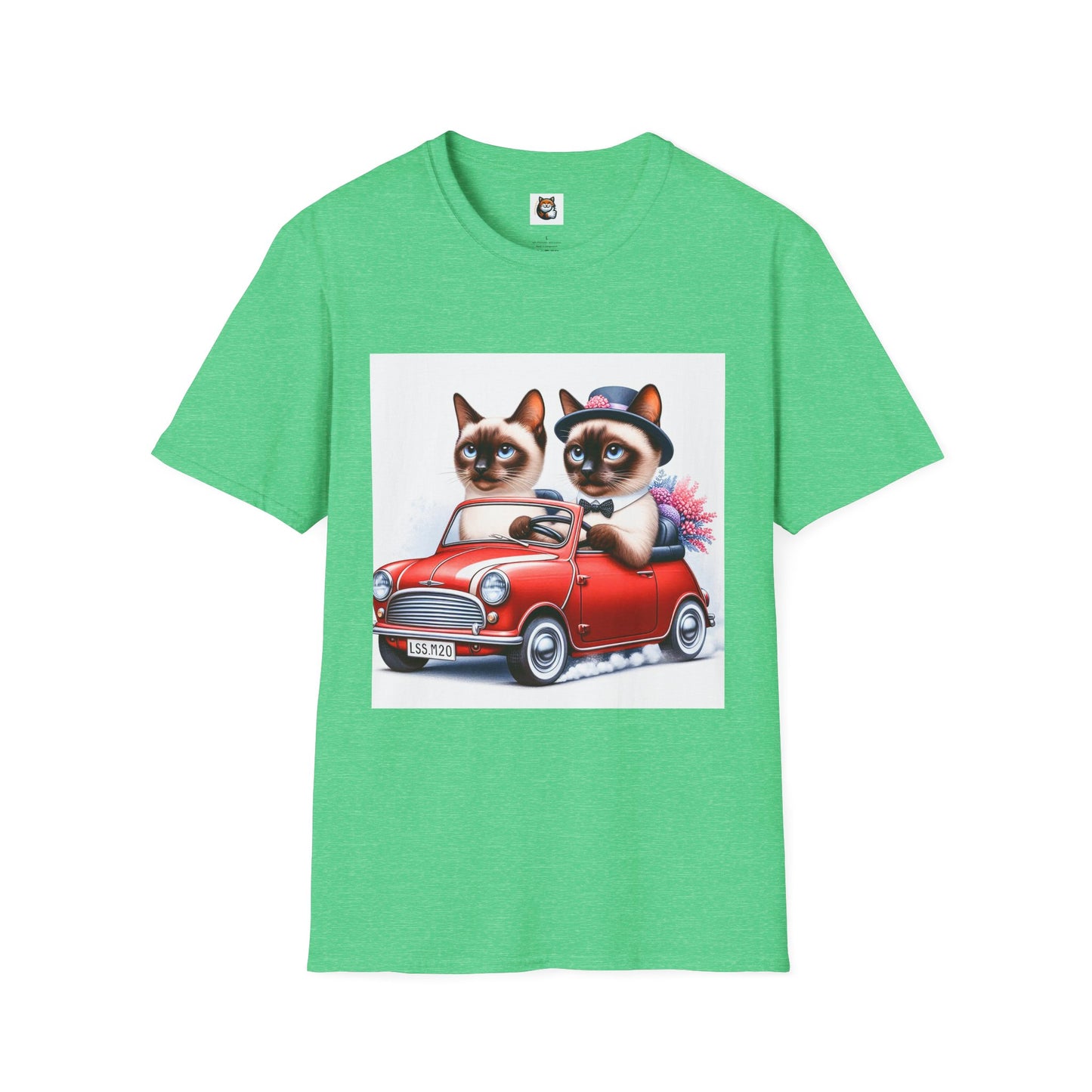Wacky Siamese Cat friends driving