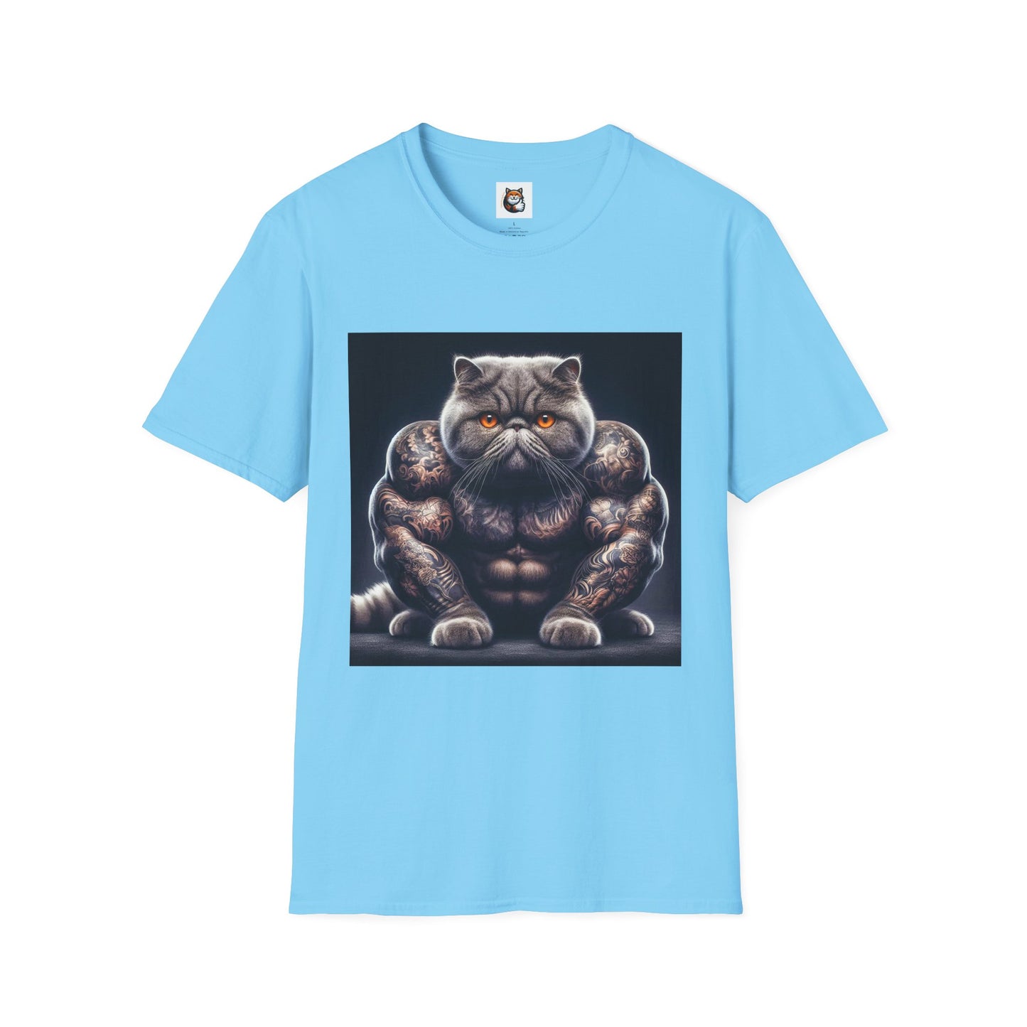 Exotic Shorthair Cat Unisex Softstyle T-Shirt