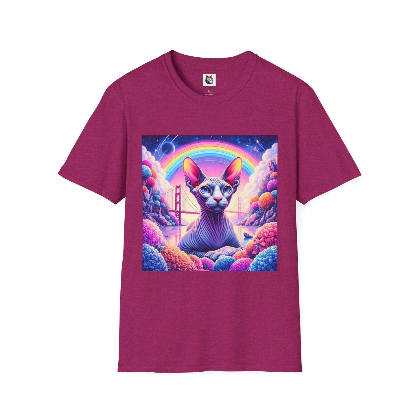 Sphynx Cat pink colors