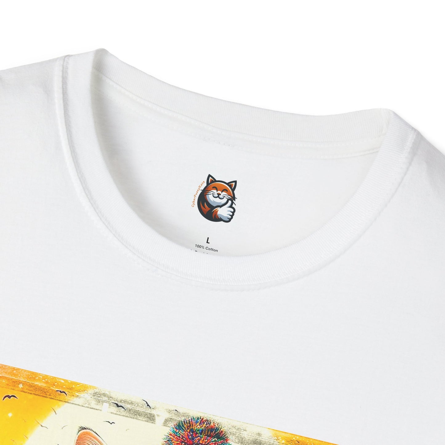 Domestic Cat Unisex Softstyle T-Shirt