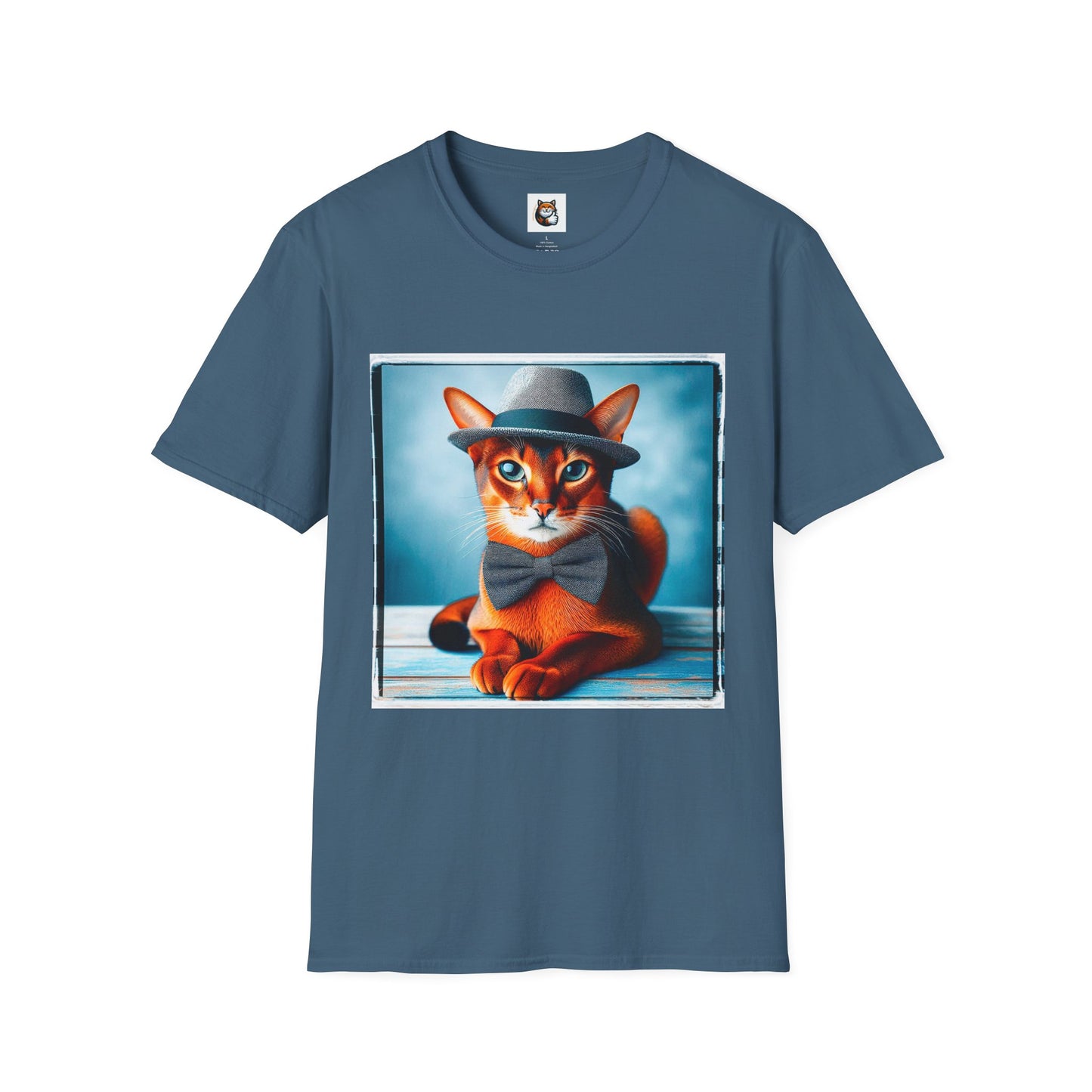 Abyssinian bow tie Softstyle T-Shirt