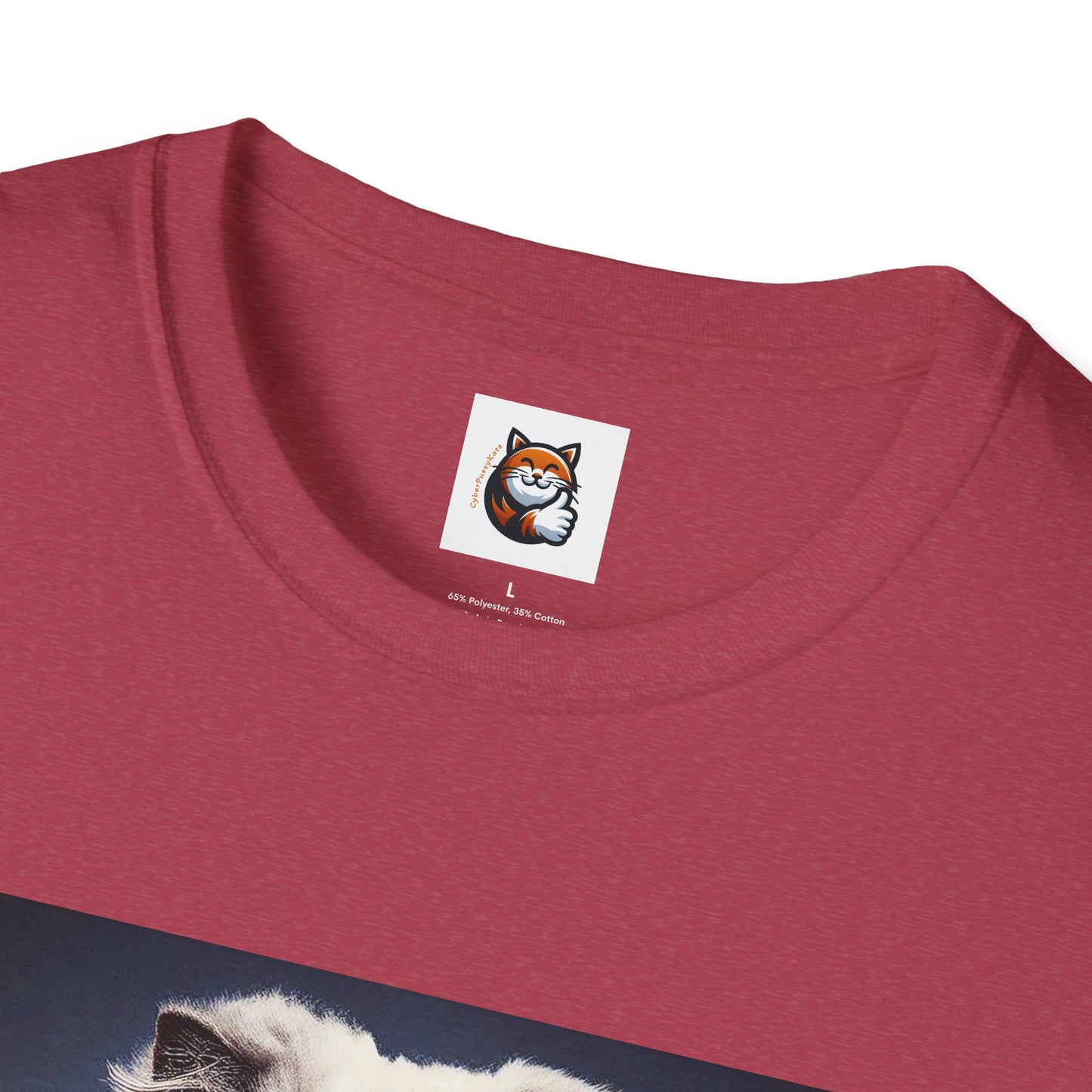 Selkirk Rex Cat T-Shirt - gym day