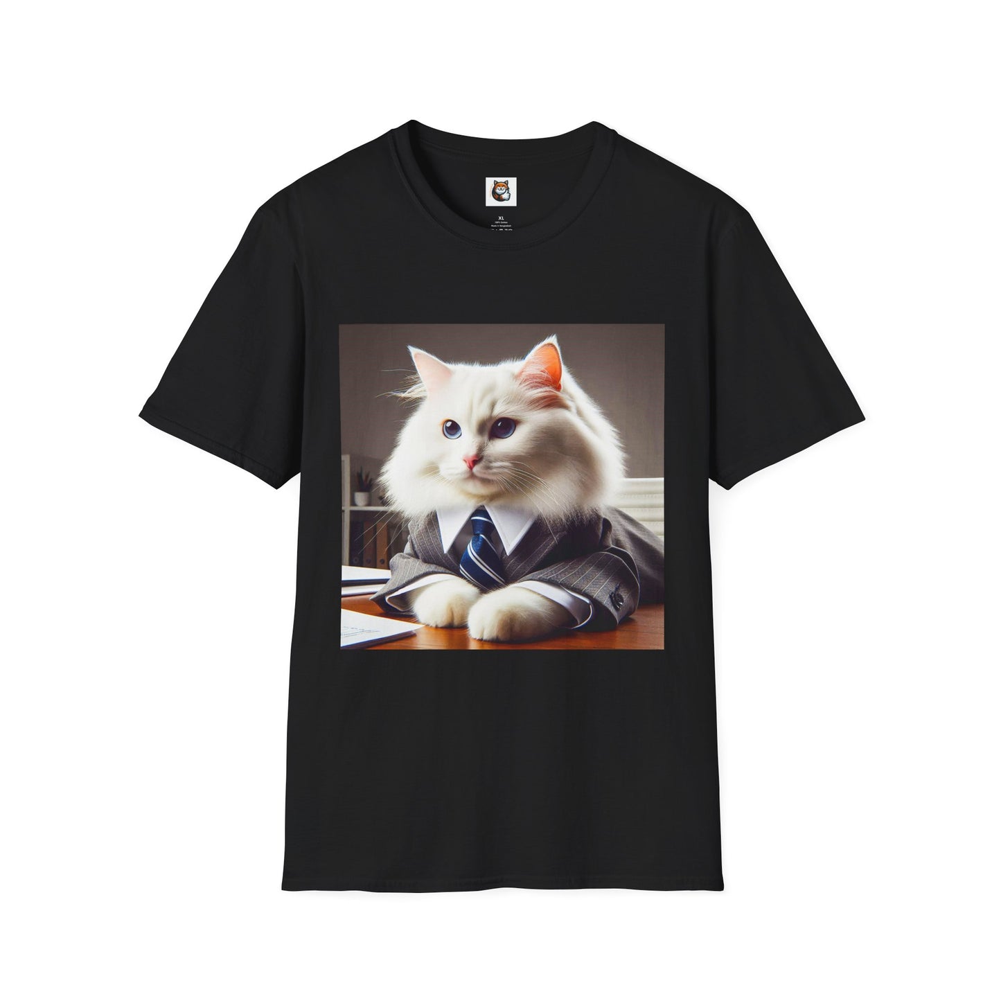Siberian Cat working man shirt