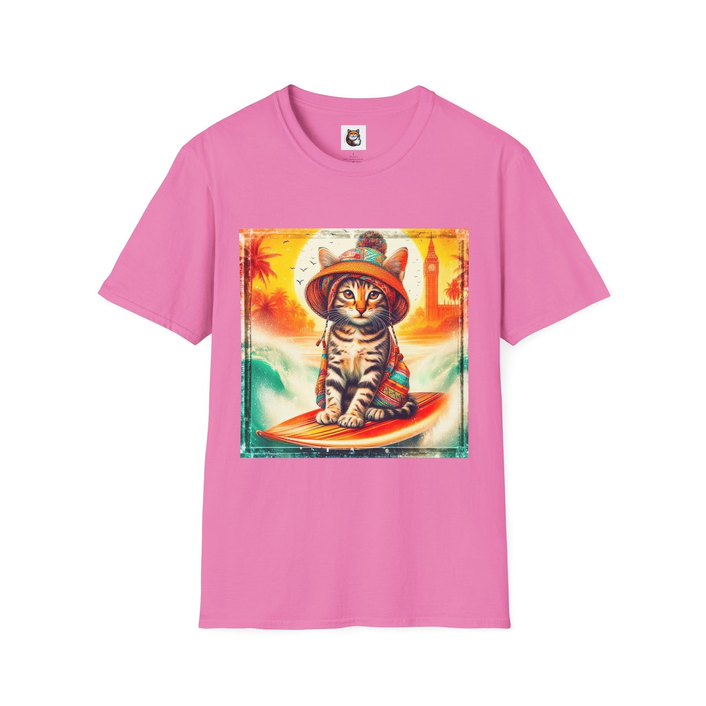 Domestic Cat Unisex Softstyle T-Shirt