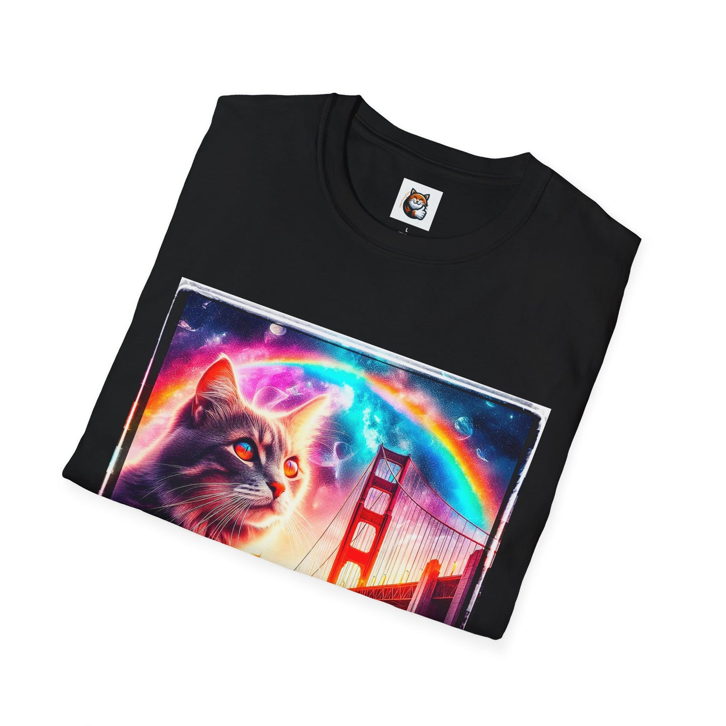 Domestic Cat Unisex Softstyle T-Shirt