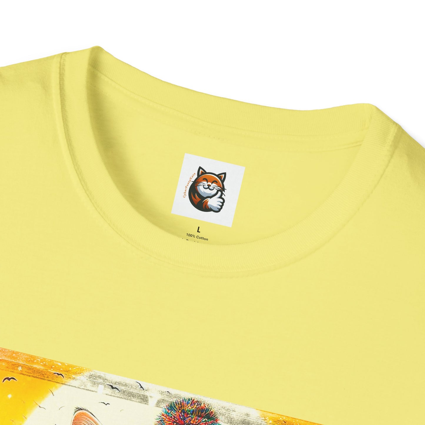 Domestic Cat Unisex Softstyle T-Shirt