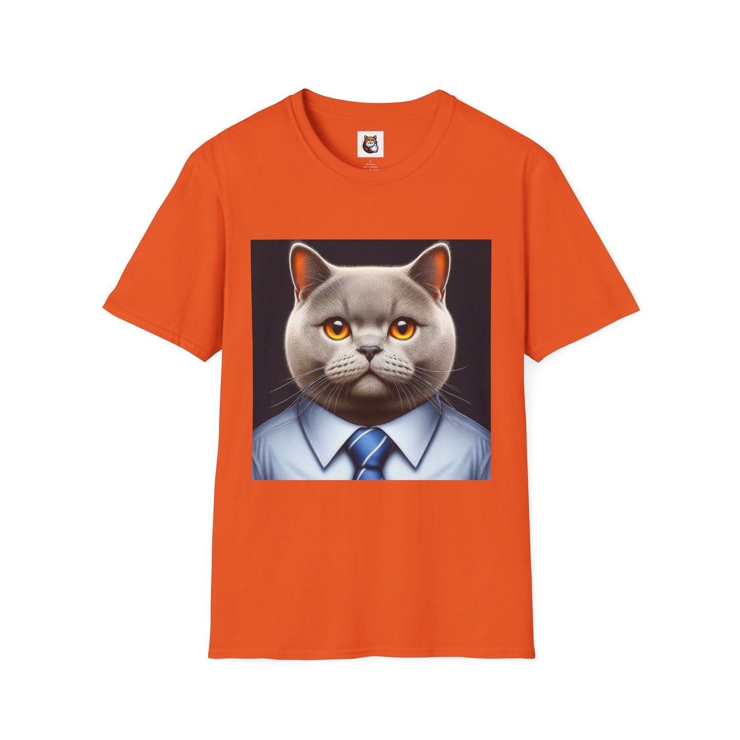 British Shorthair Unisex Softstyle T-Shirt