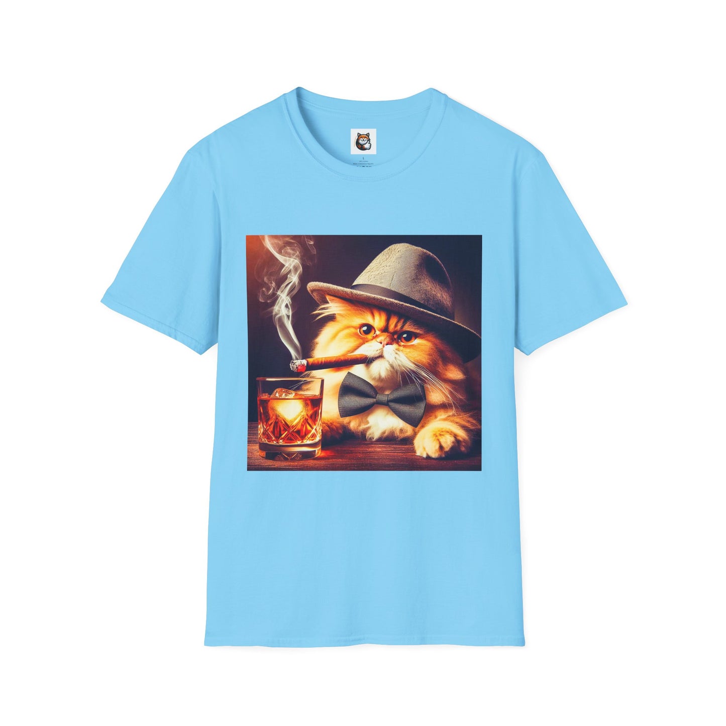 Persian Cat Unisex Softstyle T-Shirt