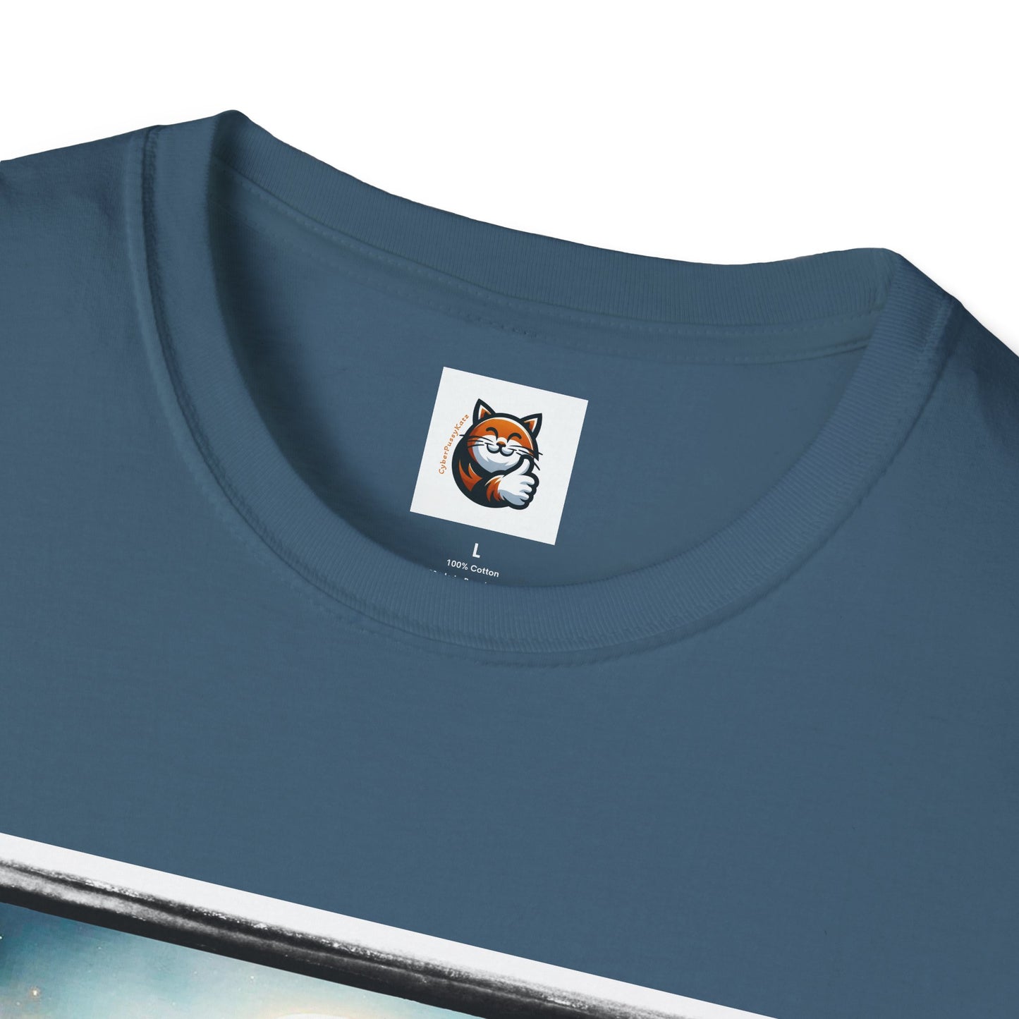 Devon Rex wings Unisex Softstyle T-Shirt