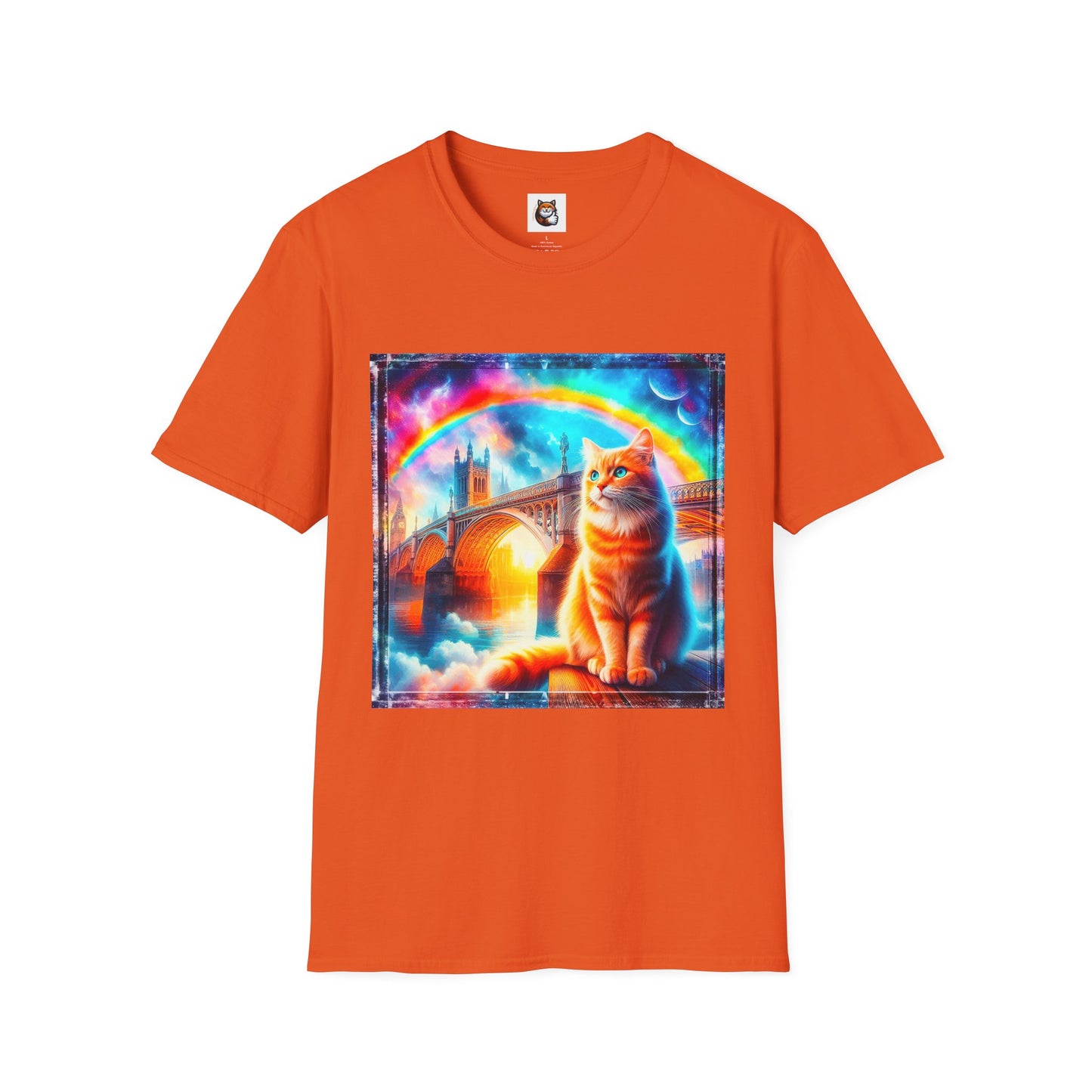 Domestic Cat Unisex Softstyle T-Shirt