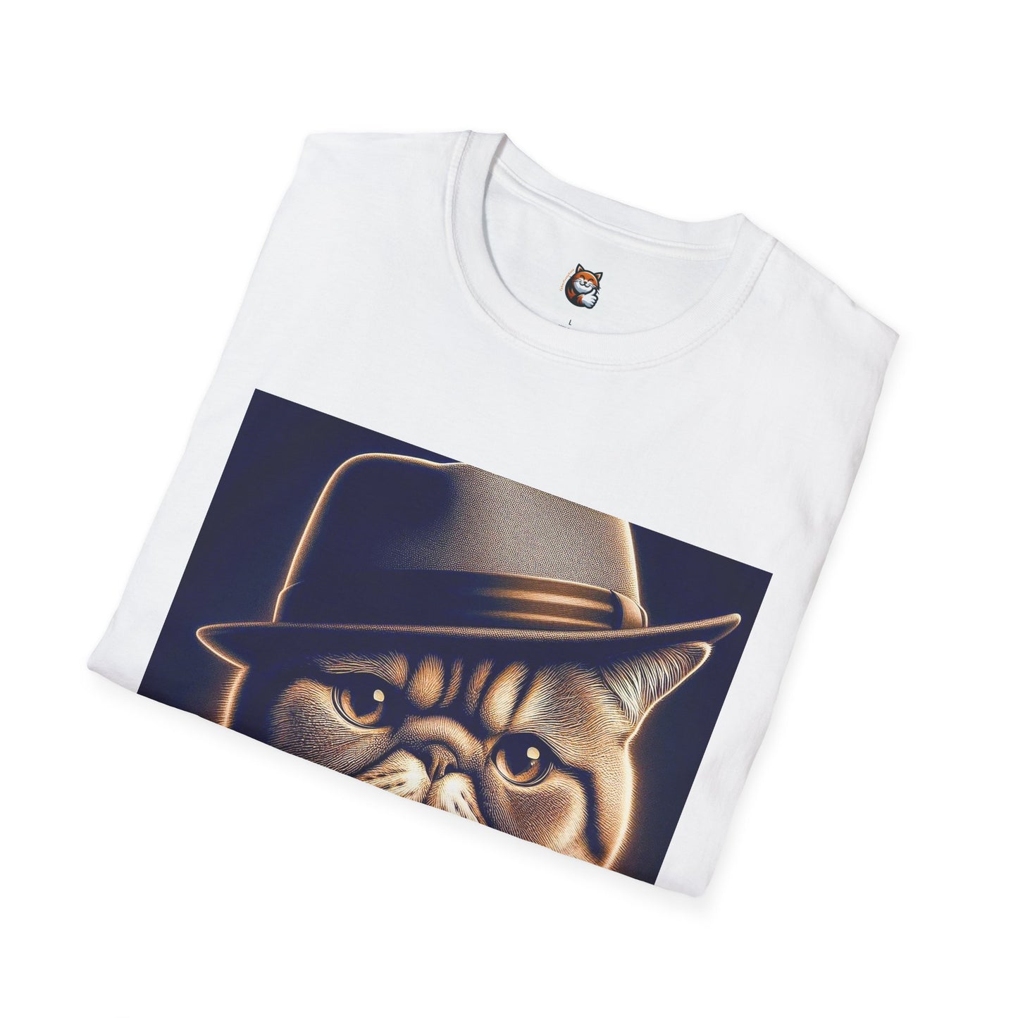 Exotic Shorthair Cat Unisex Softstyle T-Shirt