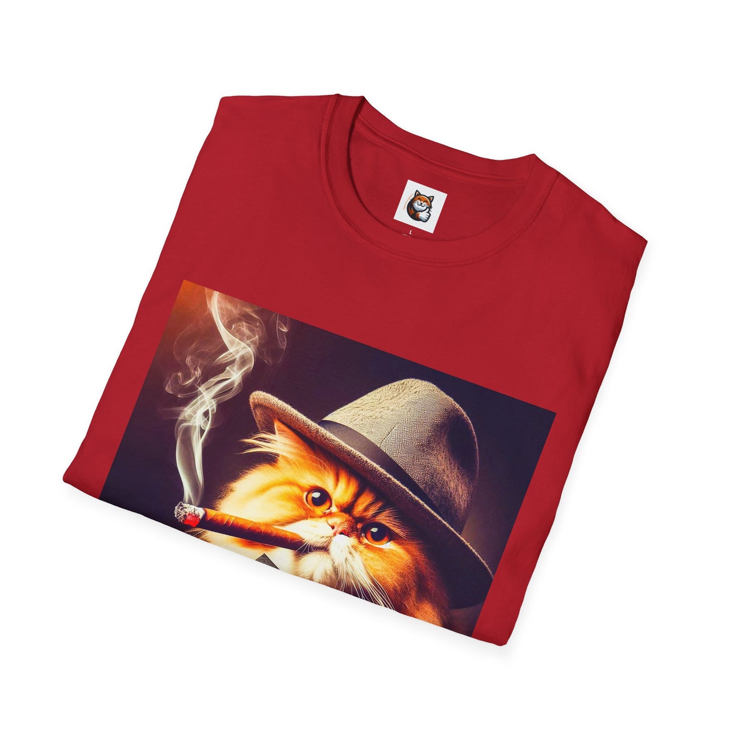 Persian Cat Unisex Softstyle T-Shirt