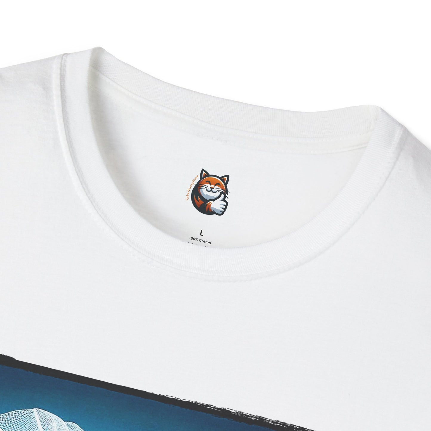 Wacky American Shorthair driving Softstyle T-Shirt