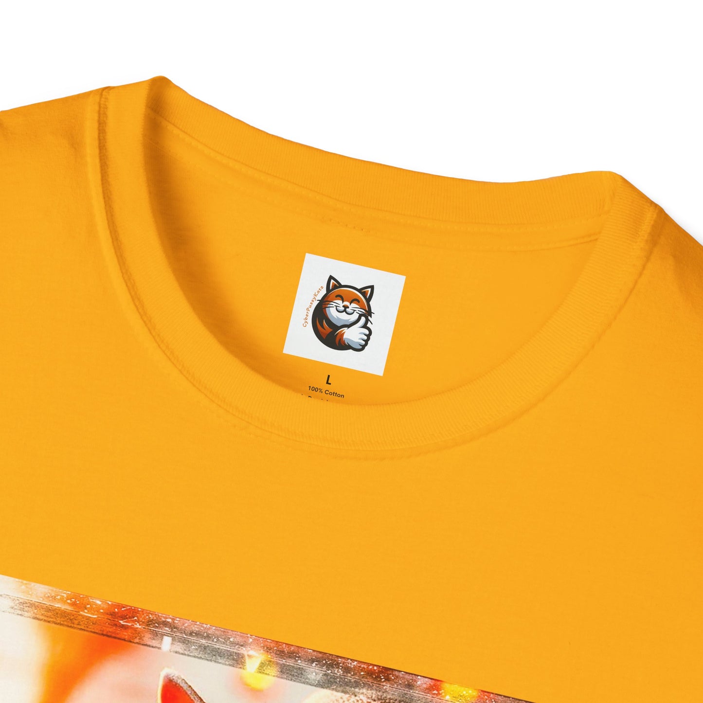Devon Rex Cat Unisex Softstyle T-Shirt