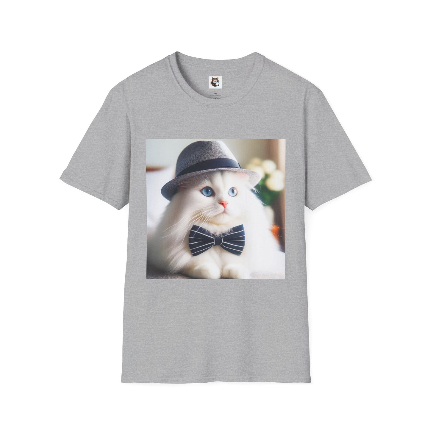 Siberian Cat bow tie cutie shirt