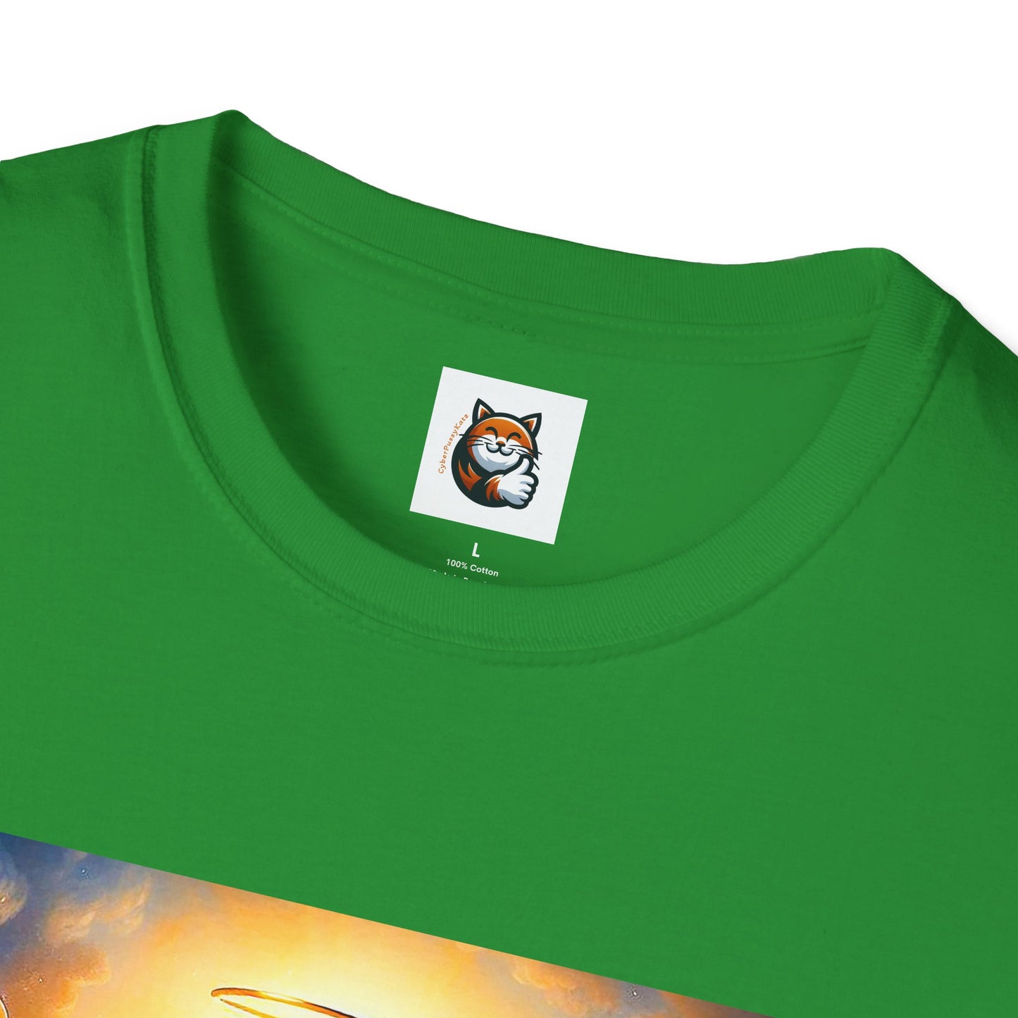 Scottish Fold Cat golden Angel T-Shirt