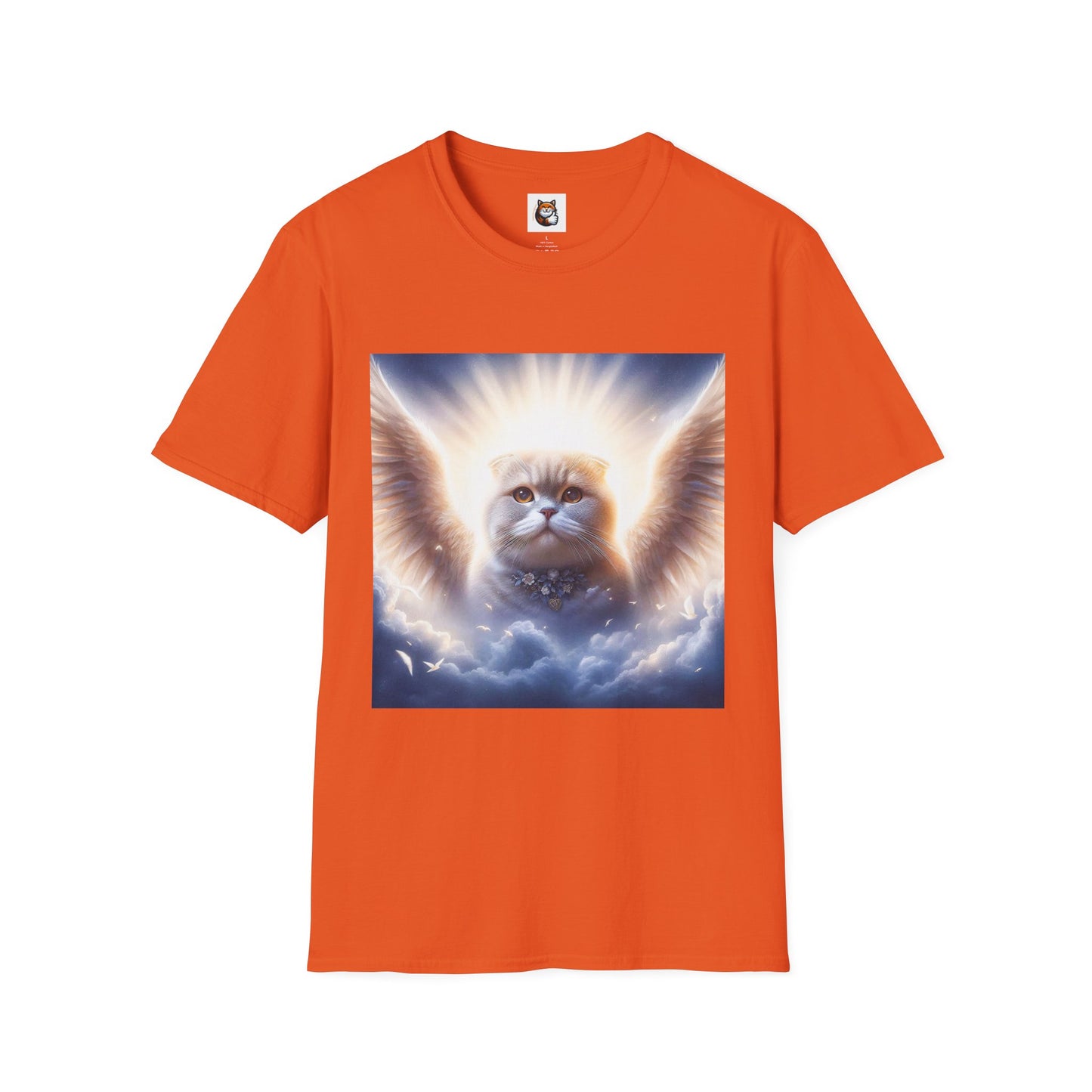 Scottish Fold Cat pretty Angel T-Shirt