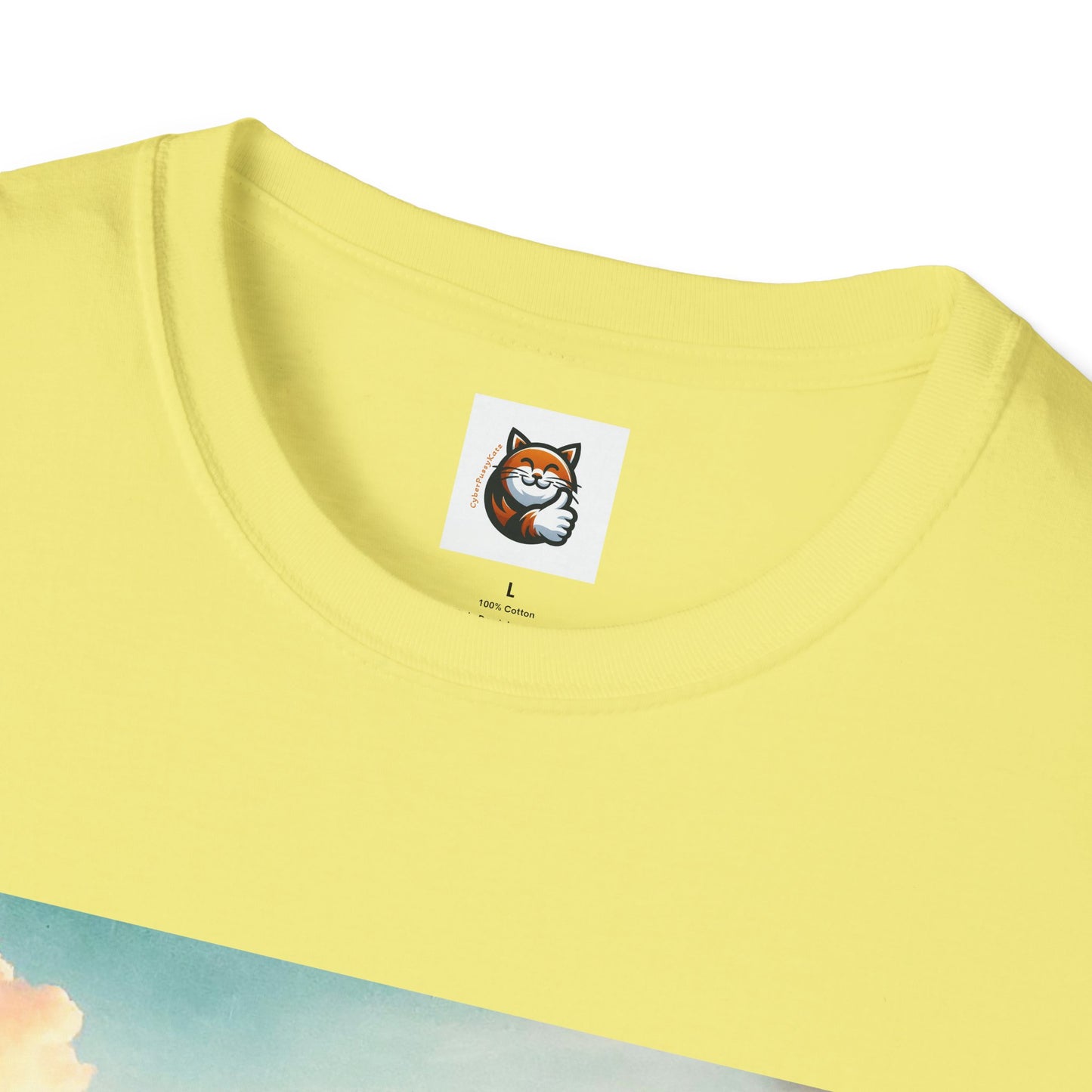 Wacky Norwegian Forest Cat Unisex Softstyle T-Shirt