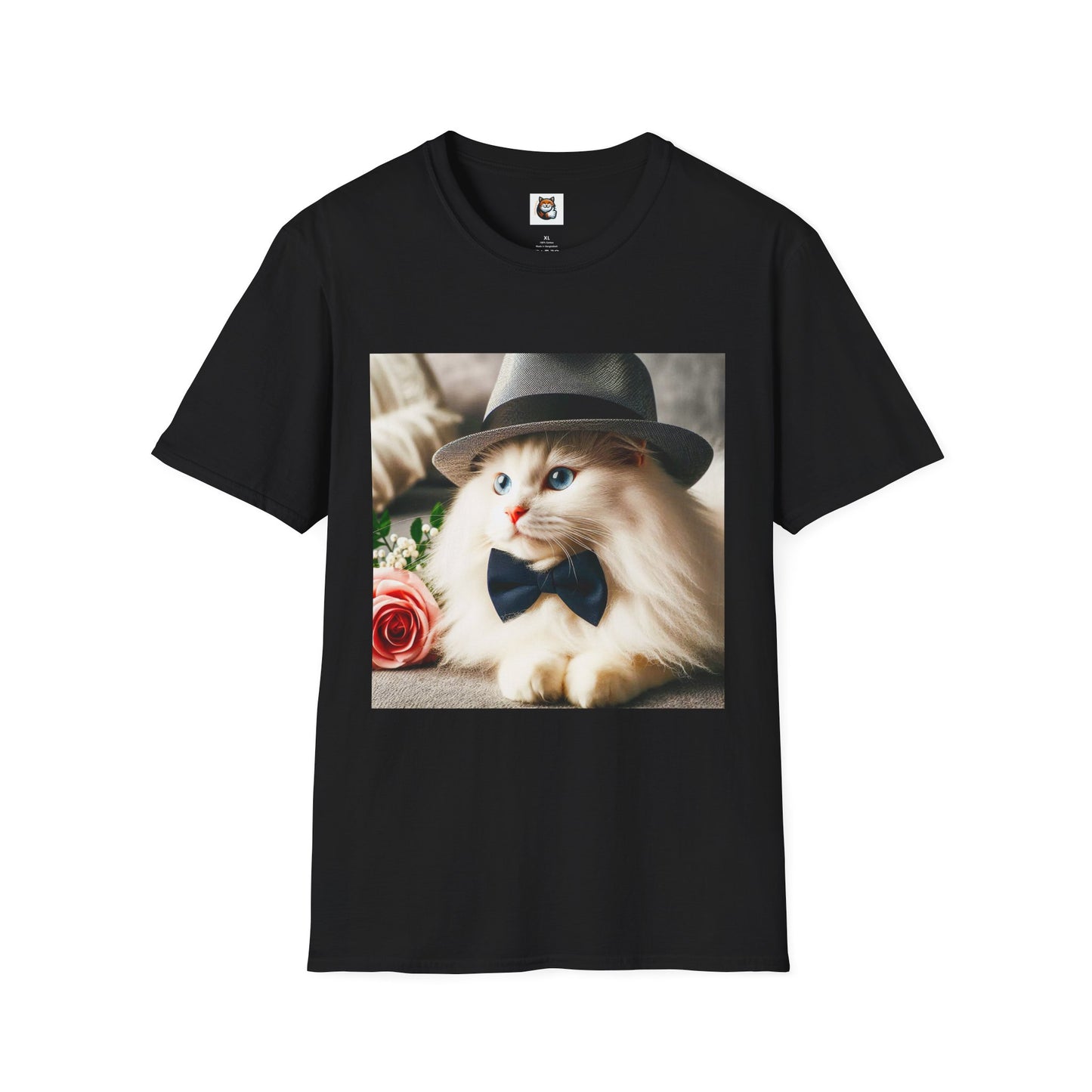 Siberian Cat pretty bow tie