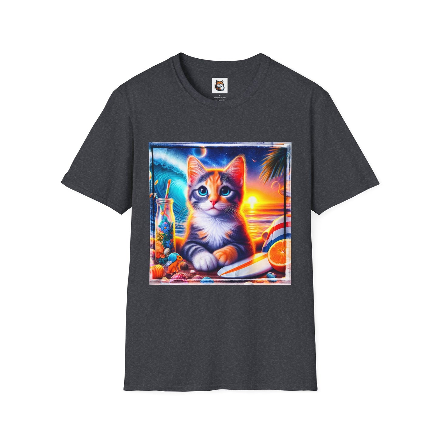Domestic Cat Unisex Softstyle T-Shirt