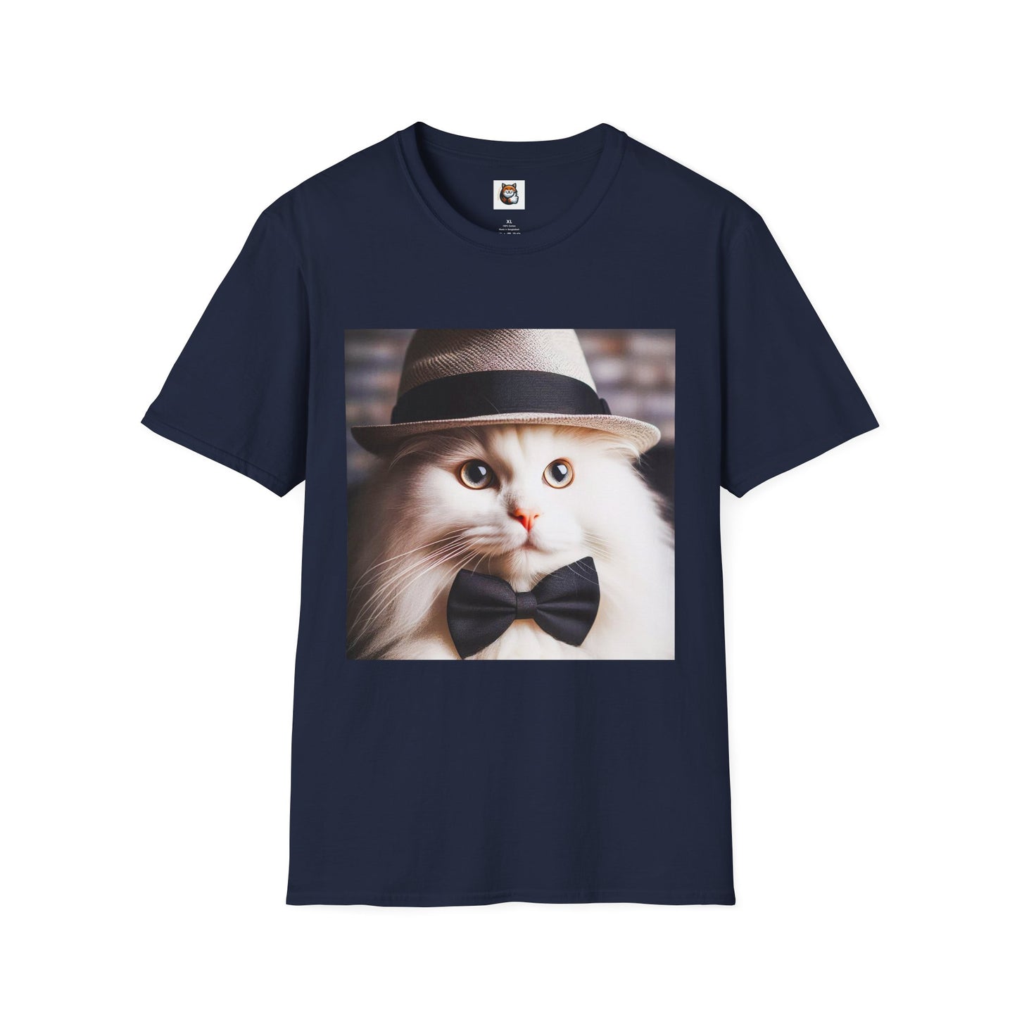 Siberian Cat black bow tie
