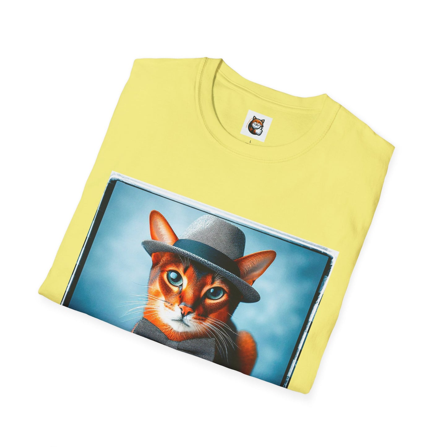 Abyssinian bow tie Softstyle T-Shirt