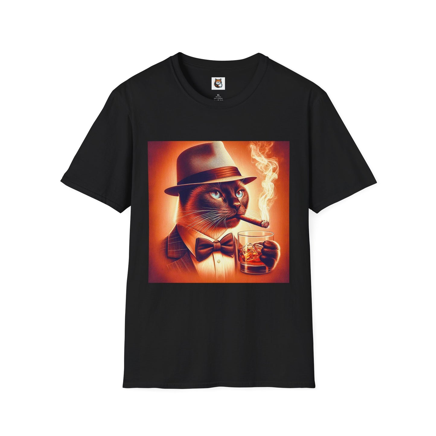 Siamese Cat cigar smoking