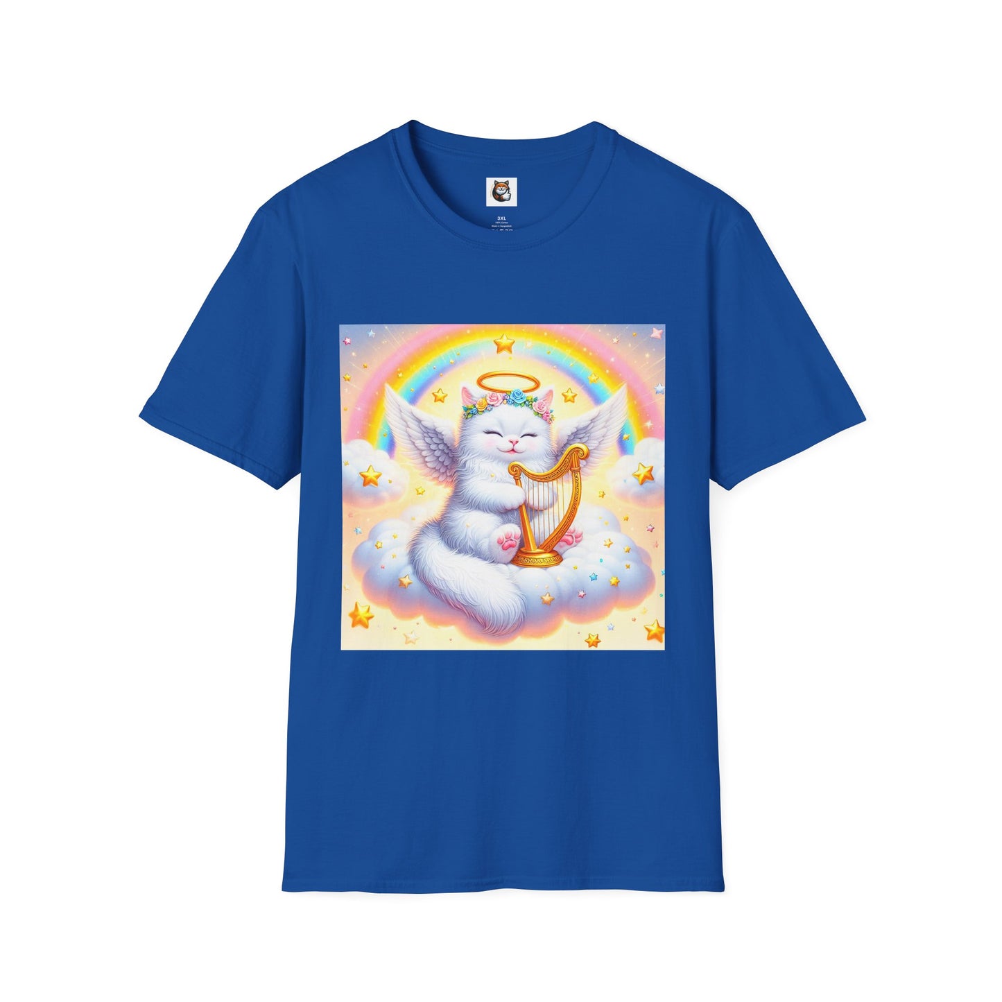 Siberian Cat harp playing shirt