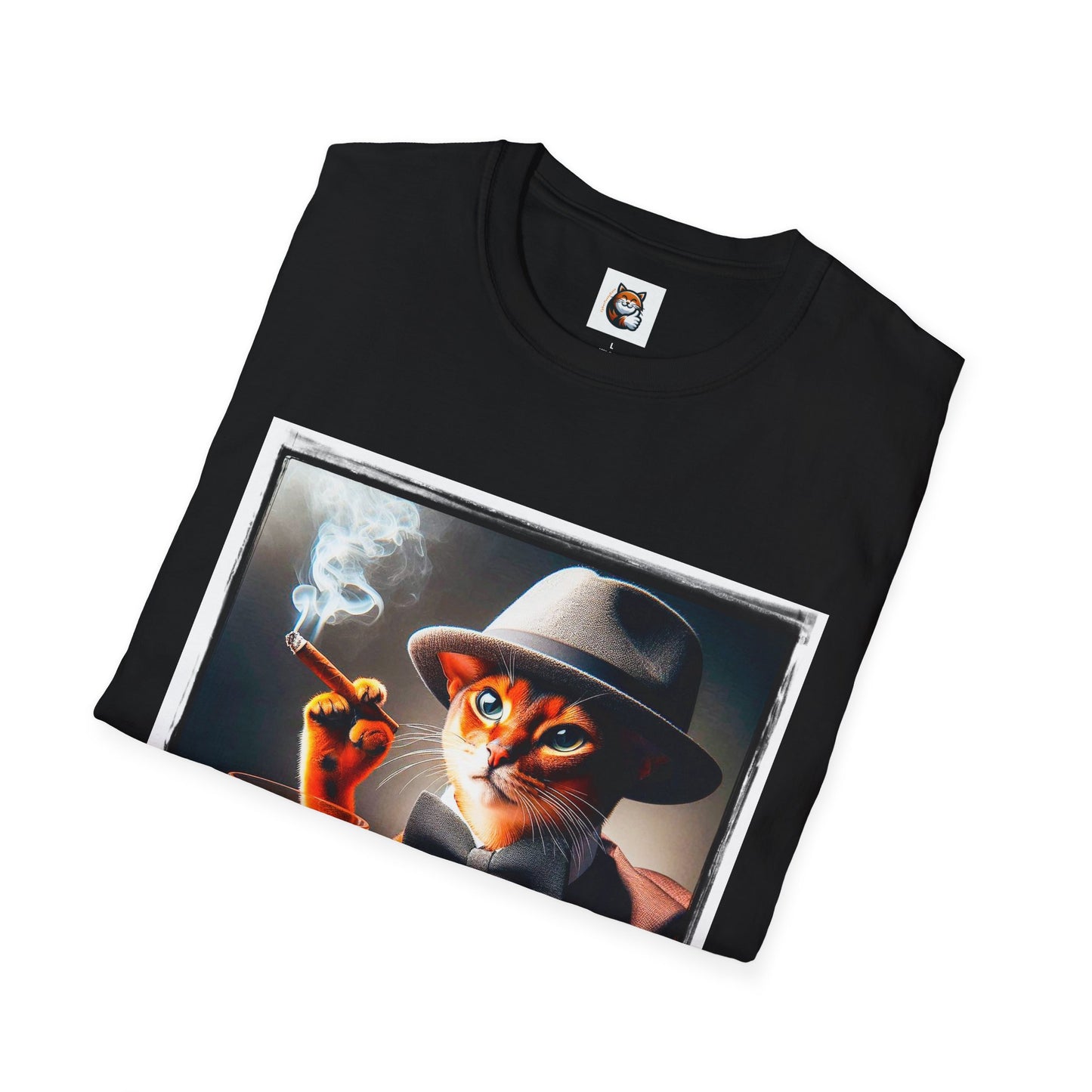Abyssinian cigar smoking Softstyle T-Shirt
