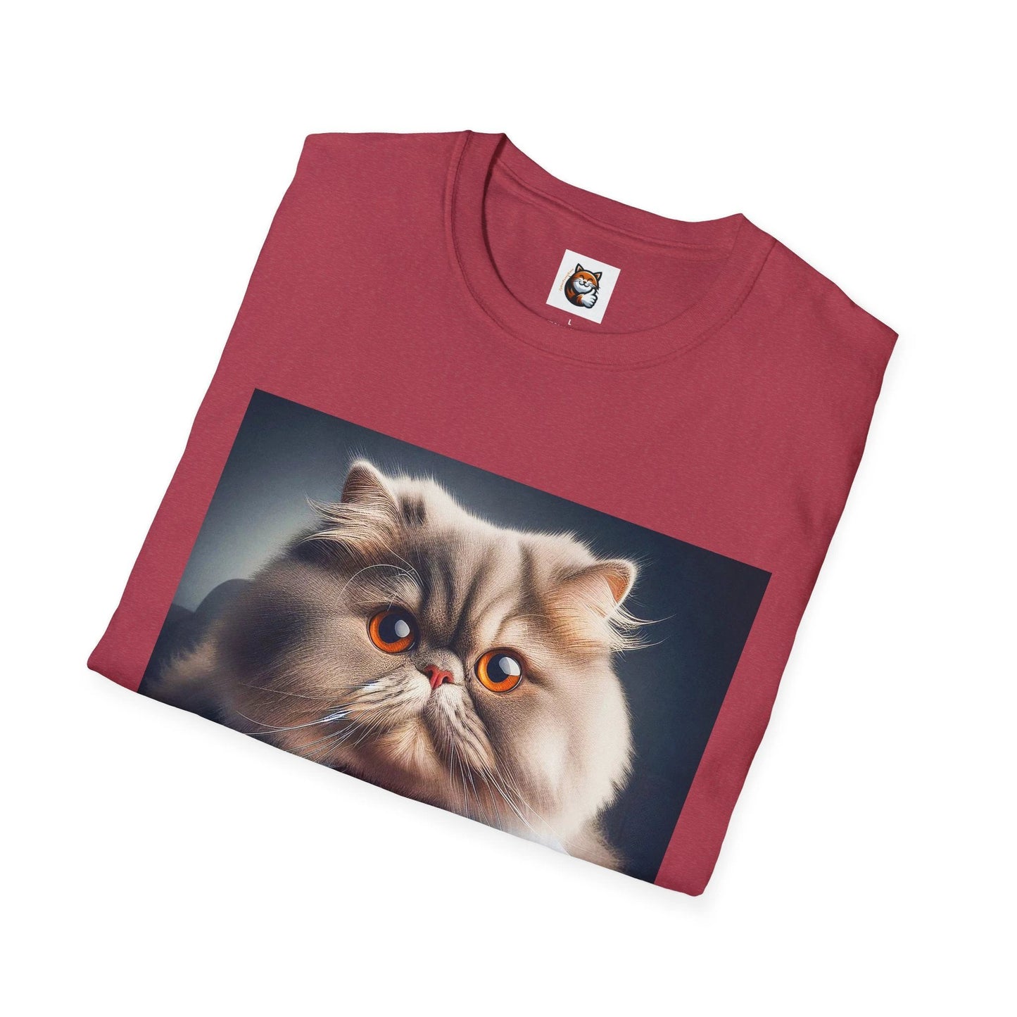 Persian Cat Unisex Softstyle T-Shirt by Printify