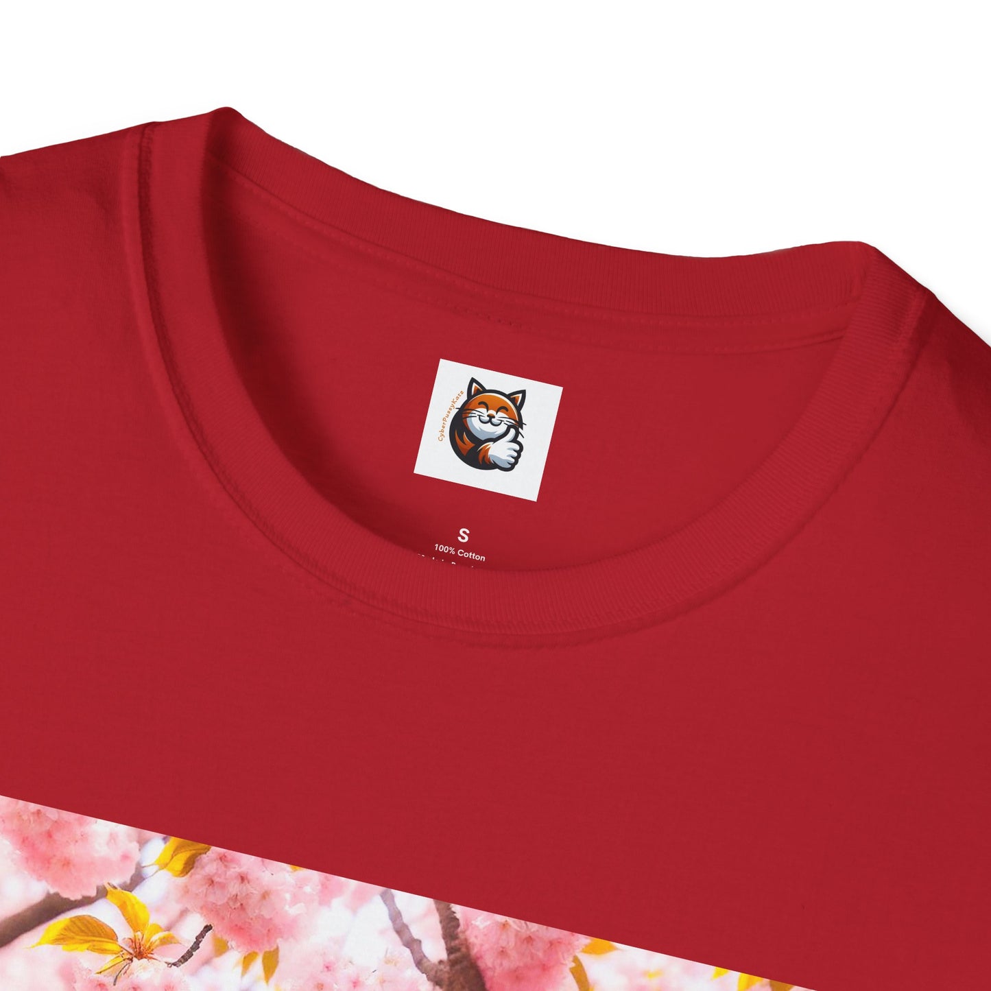 Siberian Cat pink dress shirt