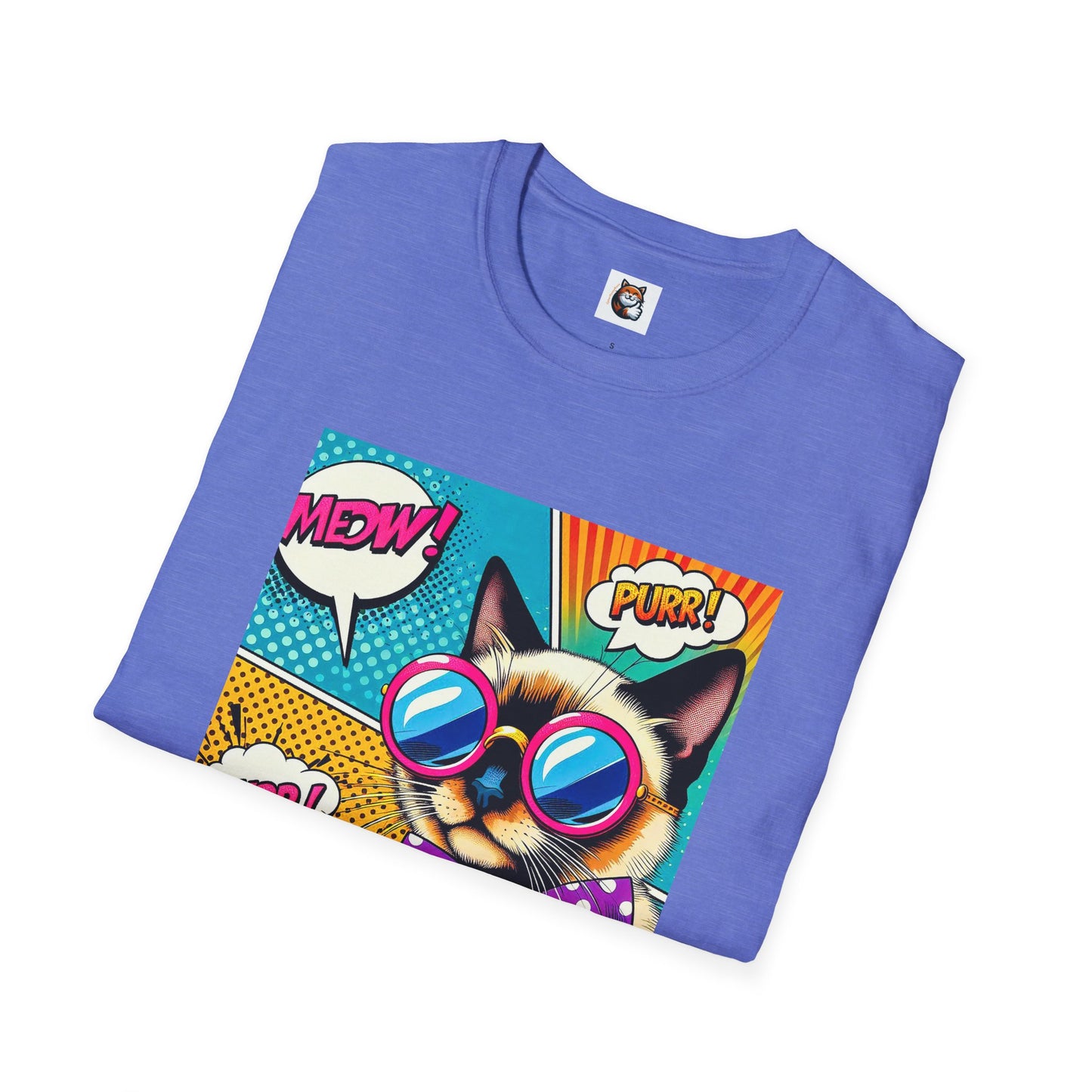 Siamese Cat comic book cutie