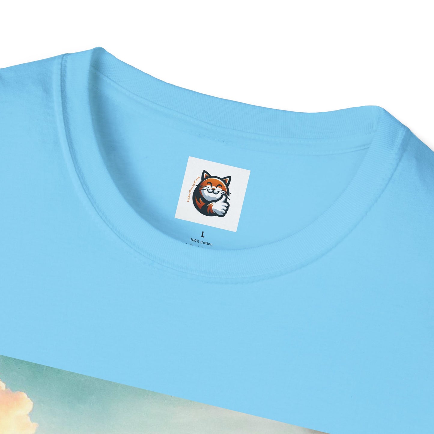 Wacky Norwegian Forest Cat Unisex Softstyle T-Shirt