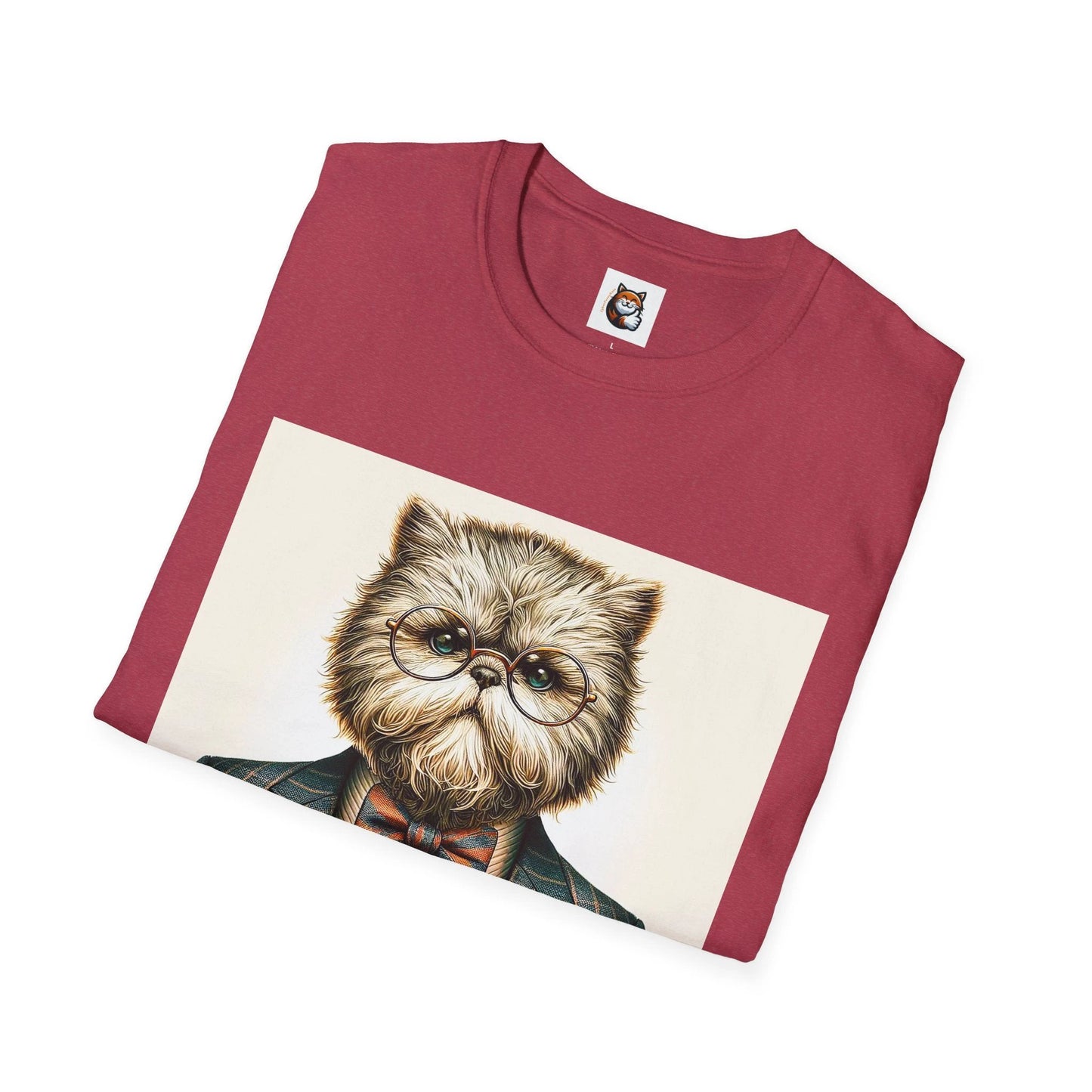 Selkirk Rex Cat T-Shirt old fashioned professional by Printify