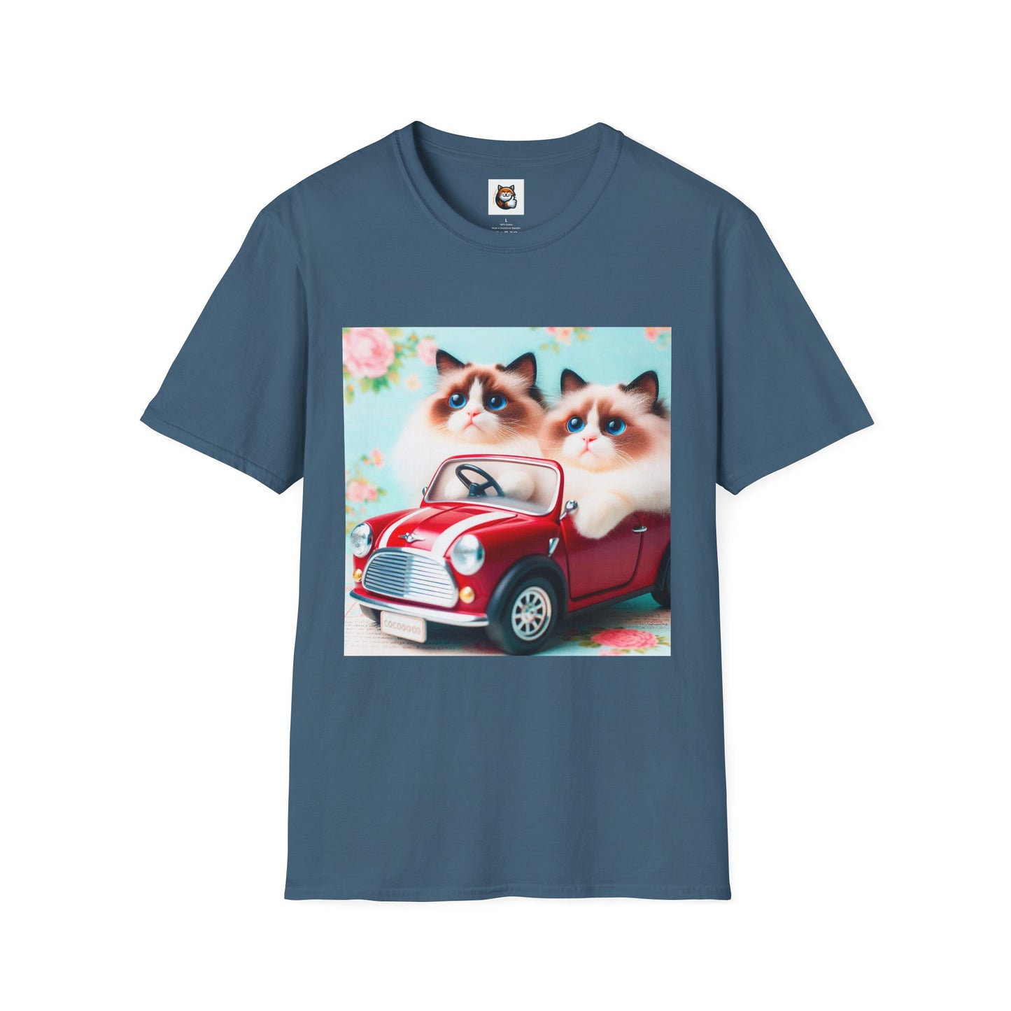 Wacky Ragdoll Unisex Softstyle T-Shirt