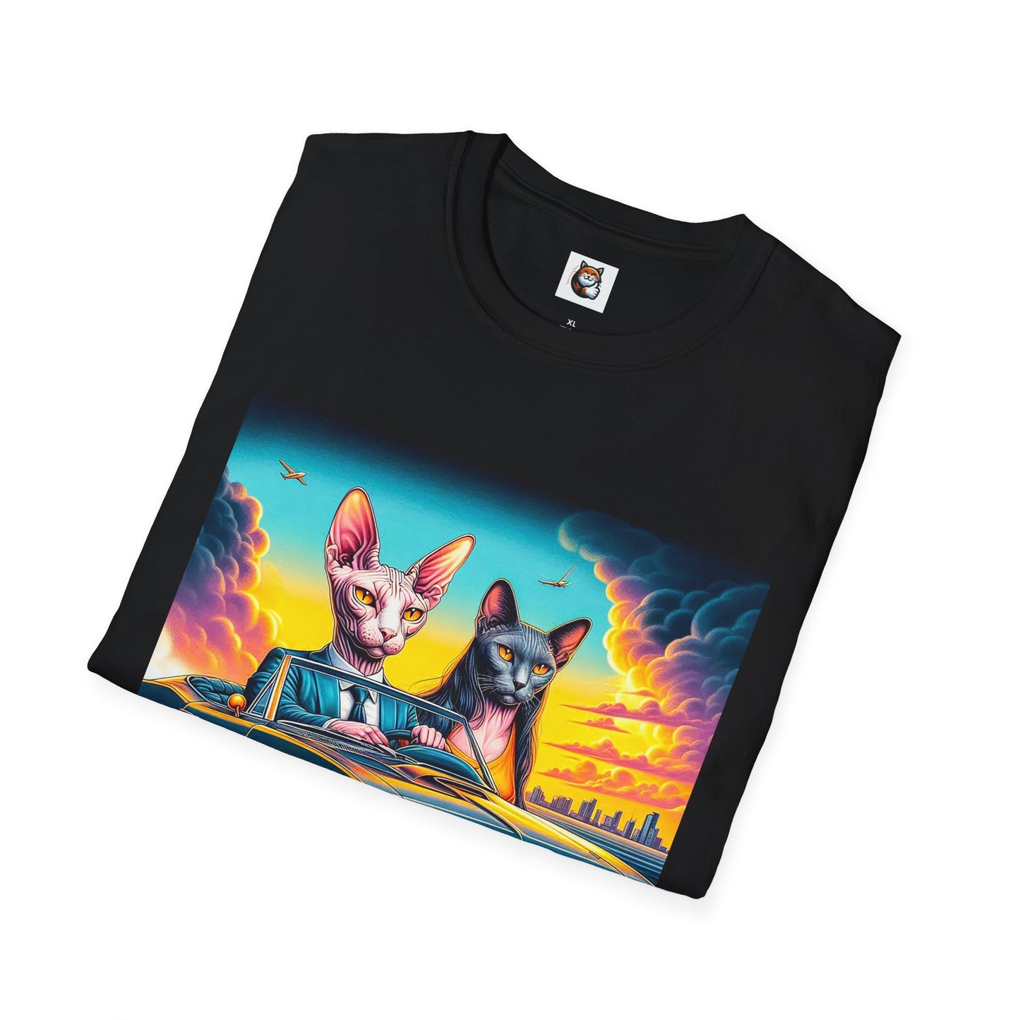 Wacky Sphynx Cat cats driving