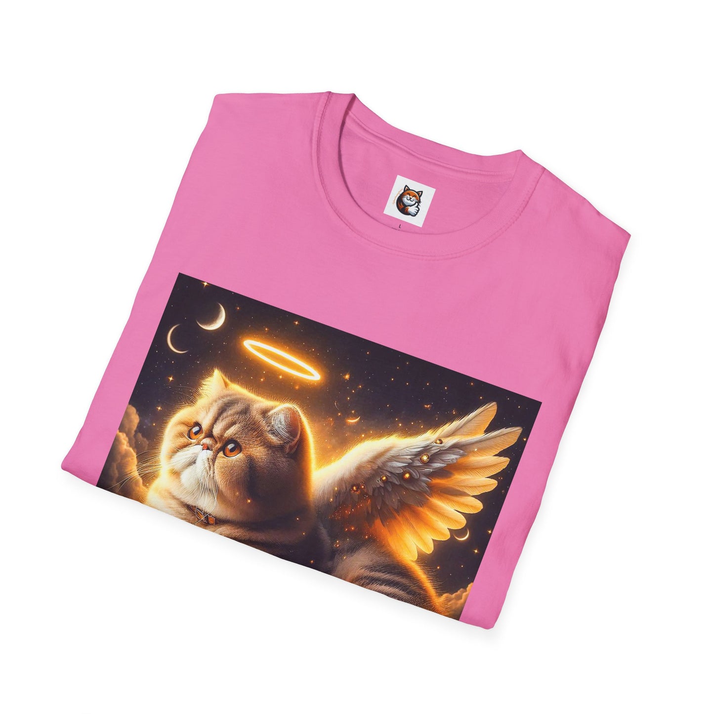 Exotic Shorthair Cat Unisex Softstyle T-Shirt