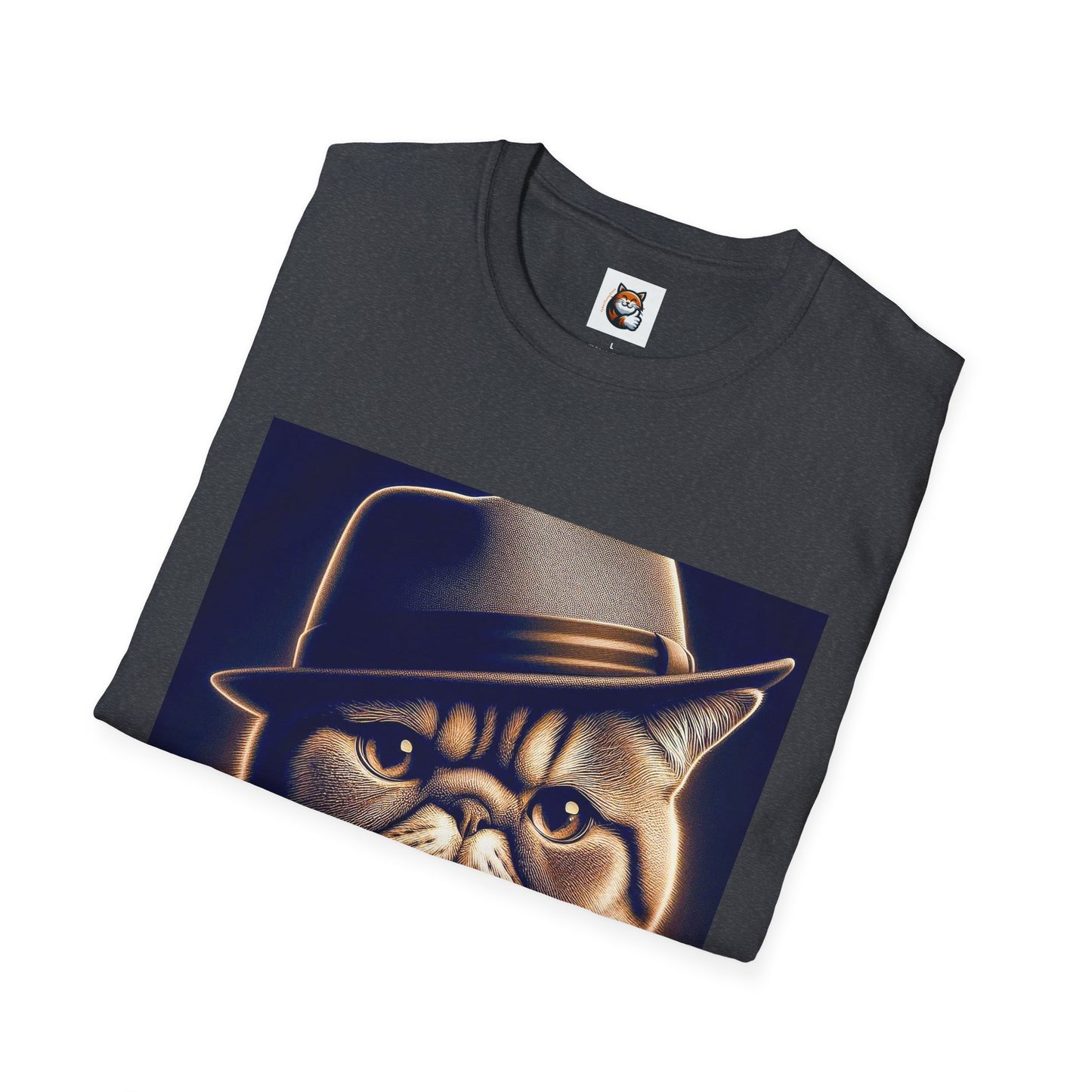 Exotic Shorthair Cat Unisex Softstyle T-Shirt