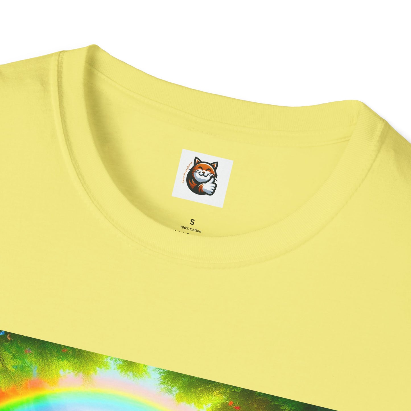 Siberian Cat pretty garden shirt