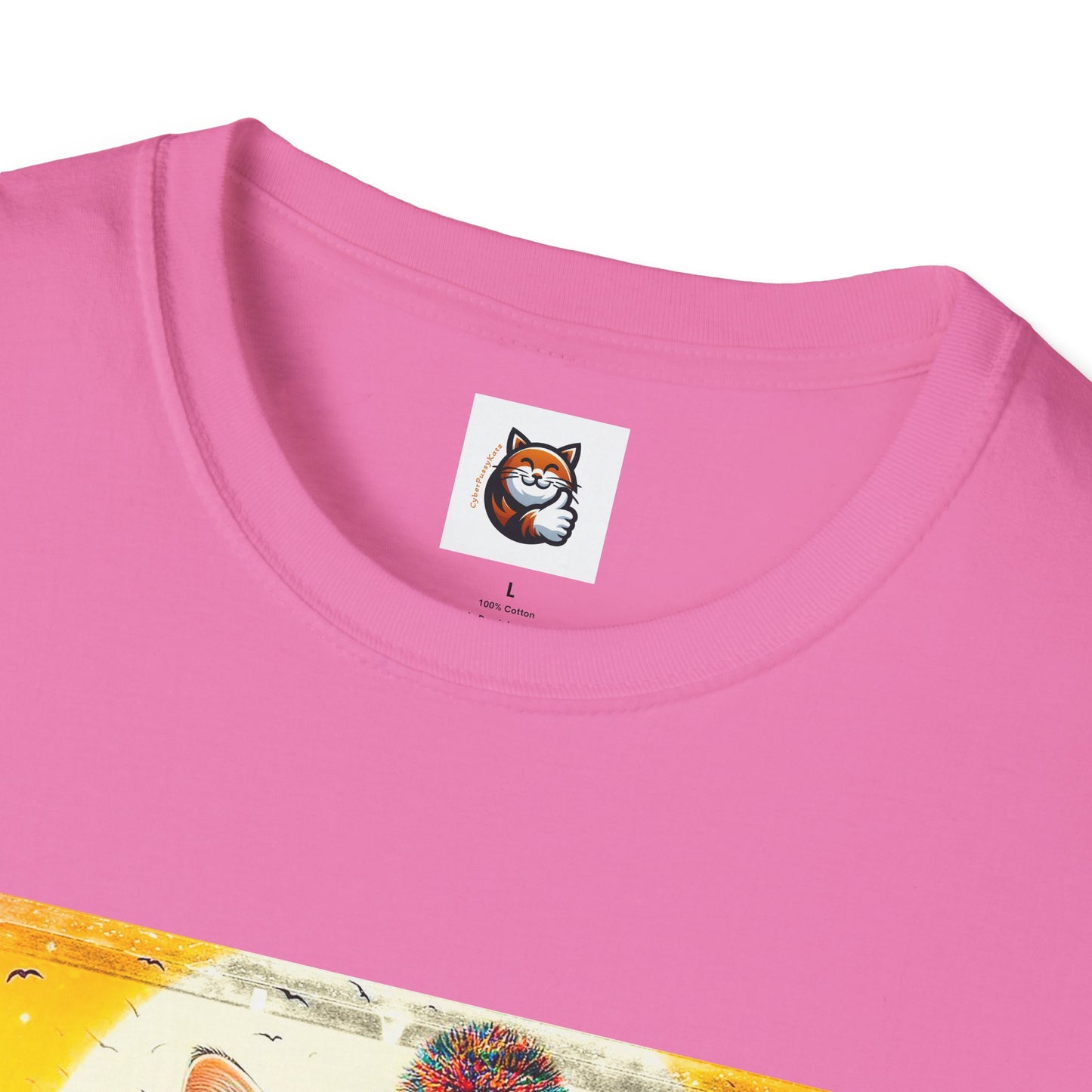 Domestic Cat Unisex Softstyle T-Shirt