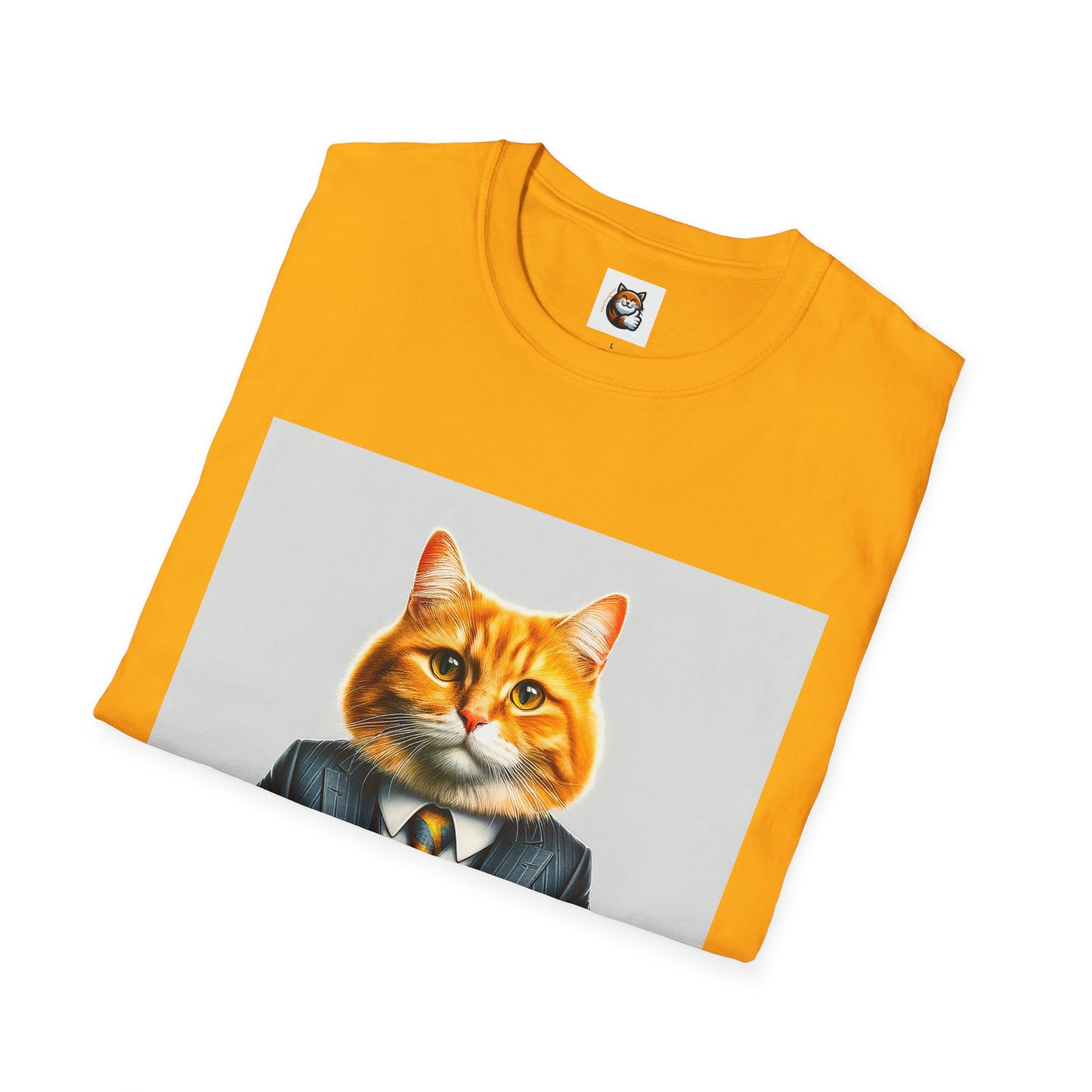Domestic Cat Unisex Softstyle T-Shirt