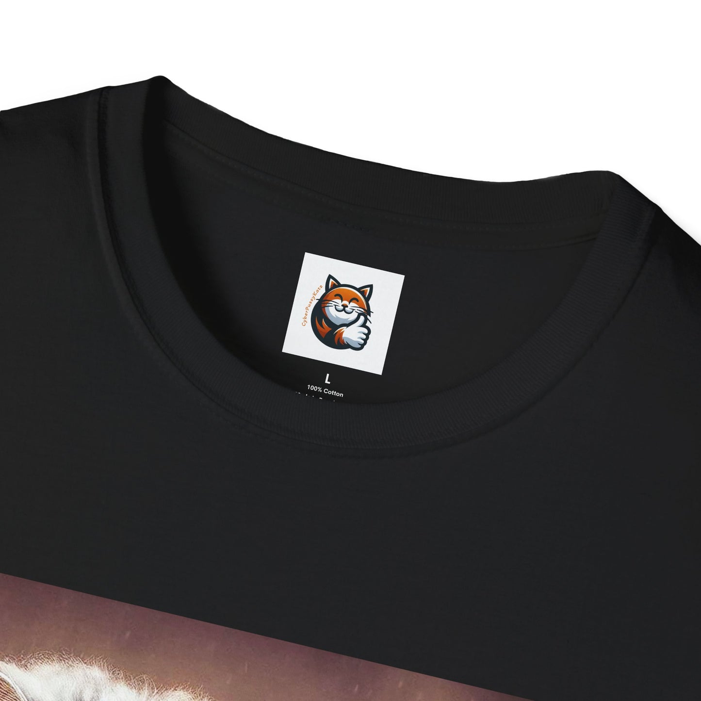 Wacky Selkirk Rex Cat T-Shirt angry couple