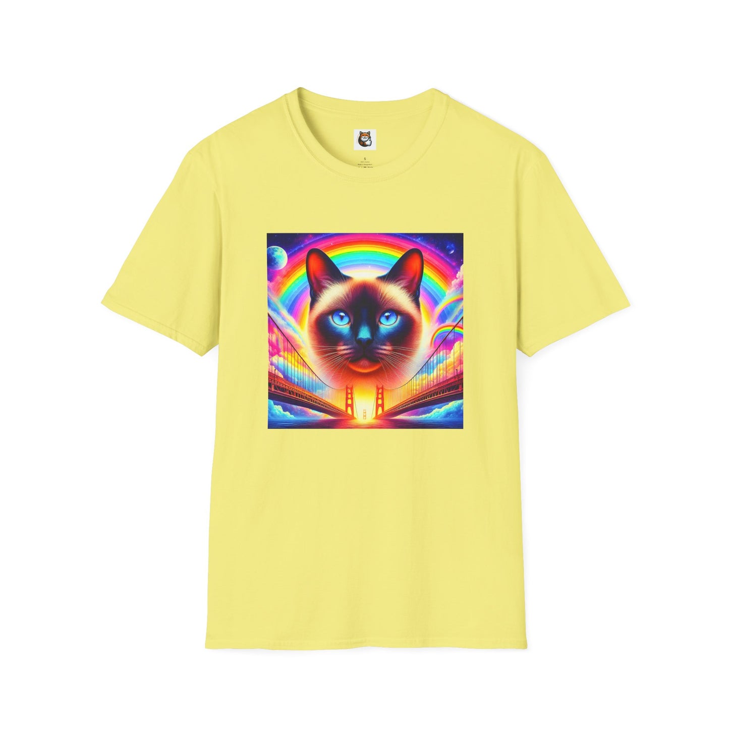 Siamese Cat floating kitty shirt