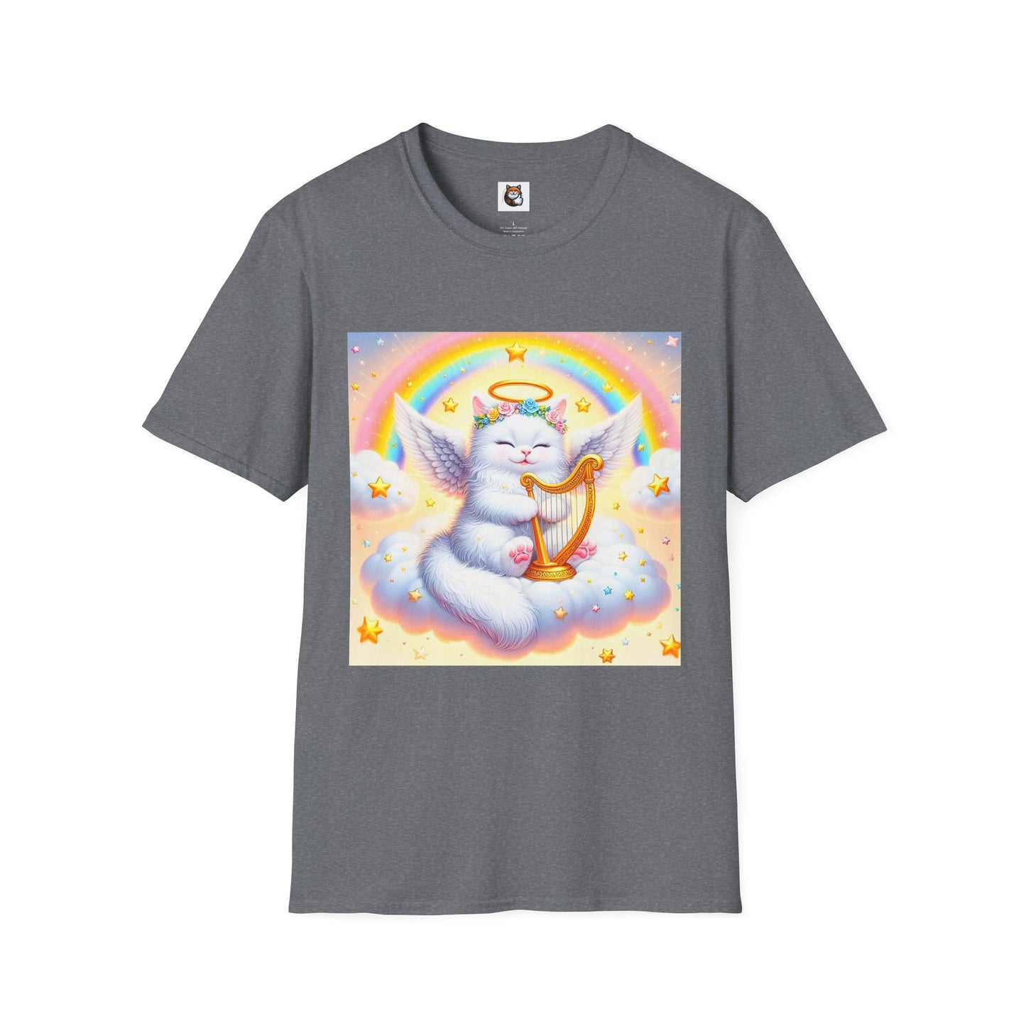 Siberian Cat harp playing shirt