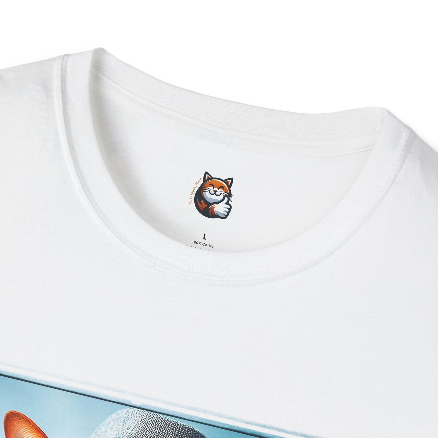 Abyssinian bow tie Softstyle T-Shirt